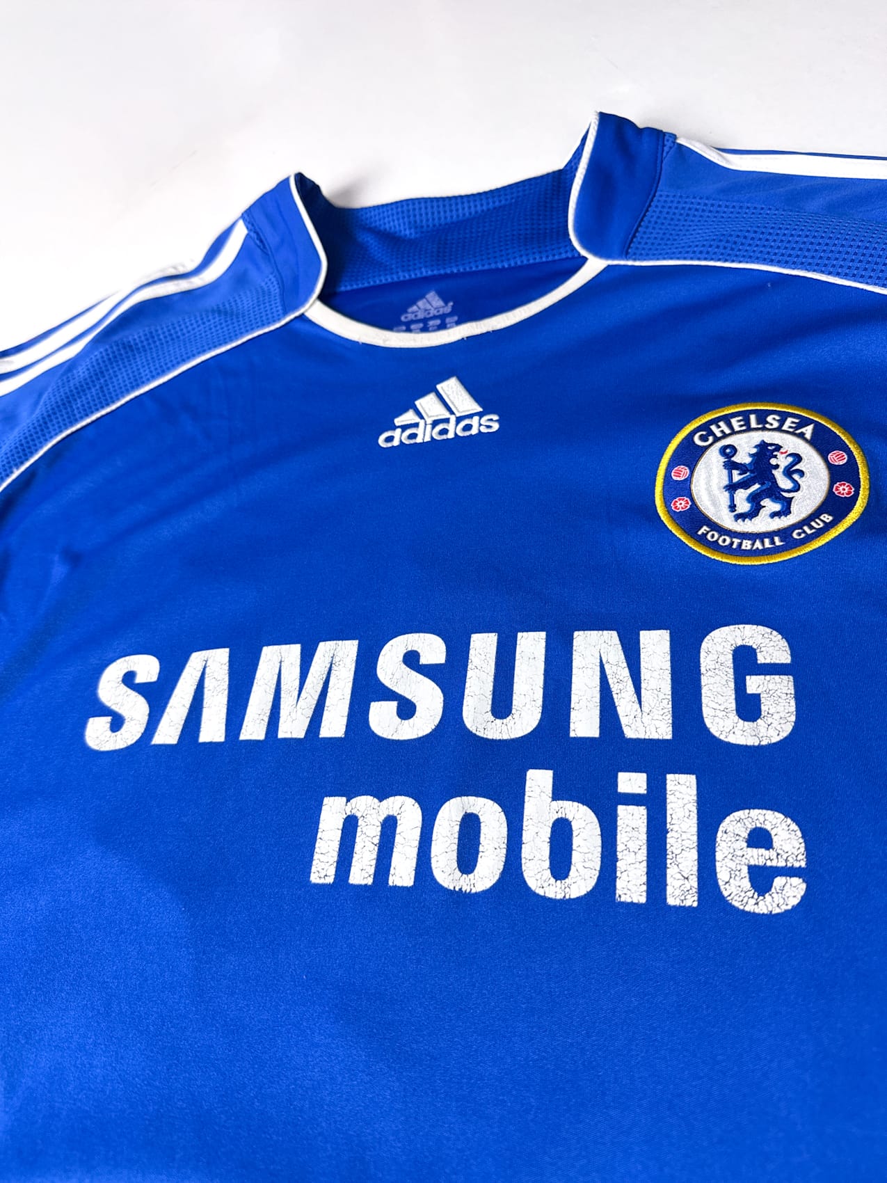 Maillot Chelsea 2006/08 Home (XL) DROGBA #11 L/S UCL