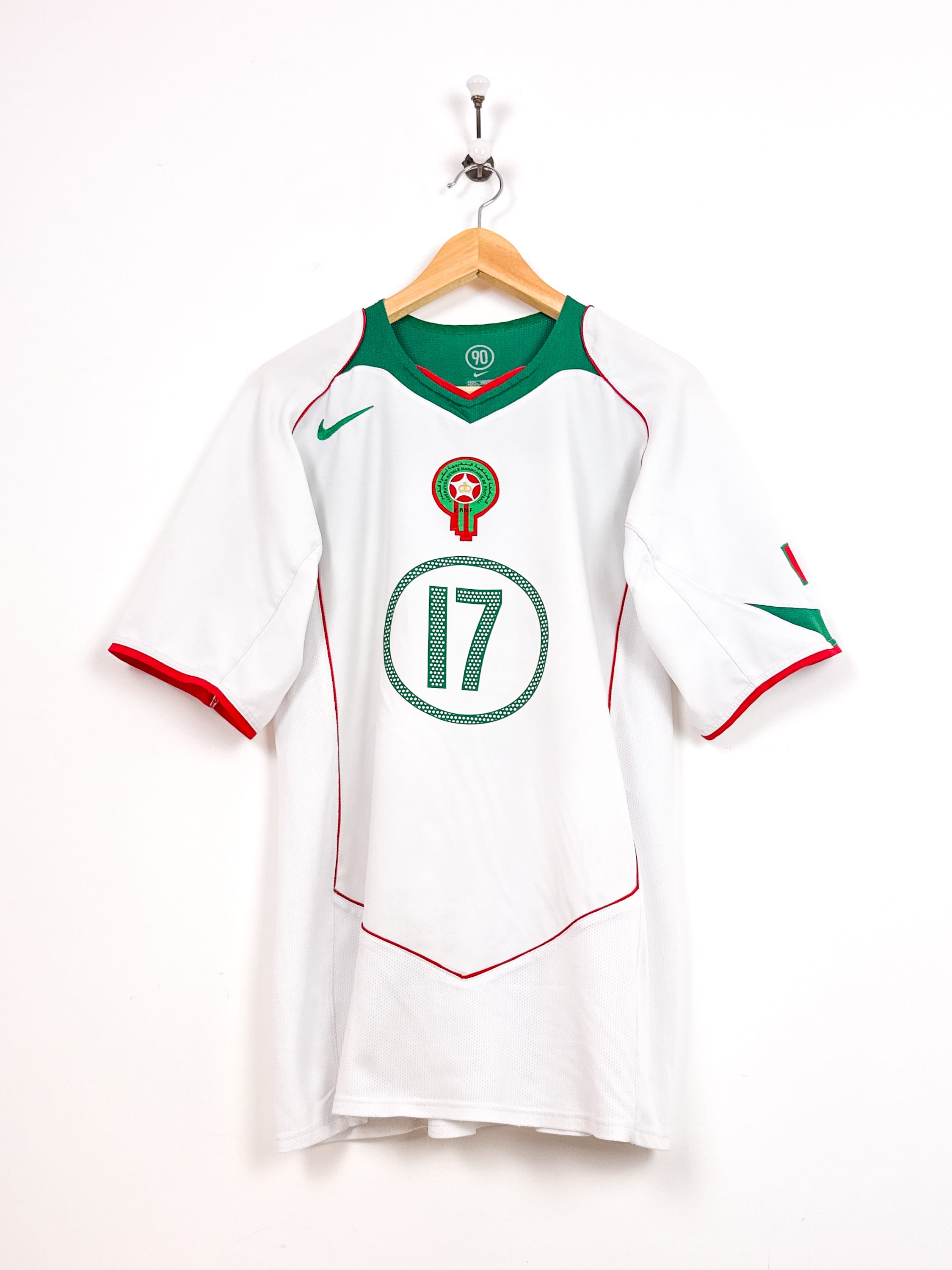 Maillot Maroc 2004/06 Away (L) CHAMAKH #17