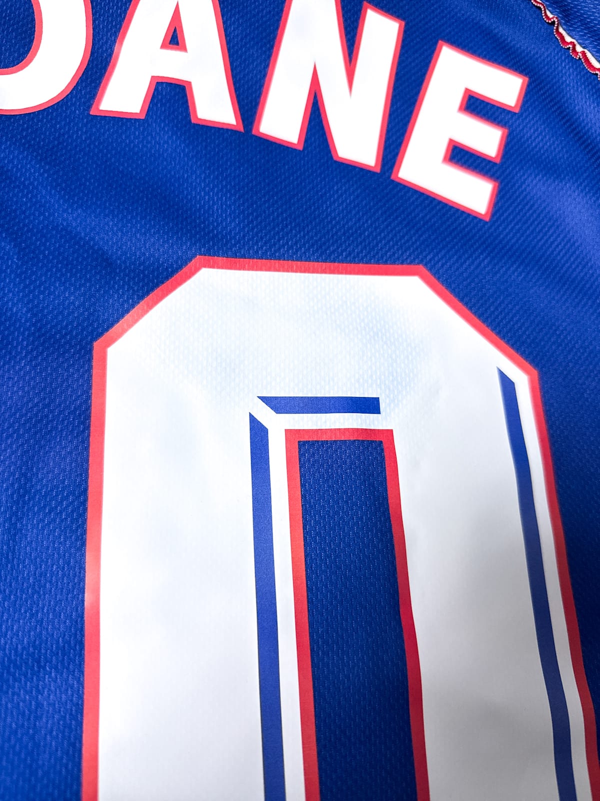 Maillot Equipe de France 1998 Home (L) ZIDANE #10