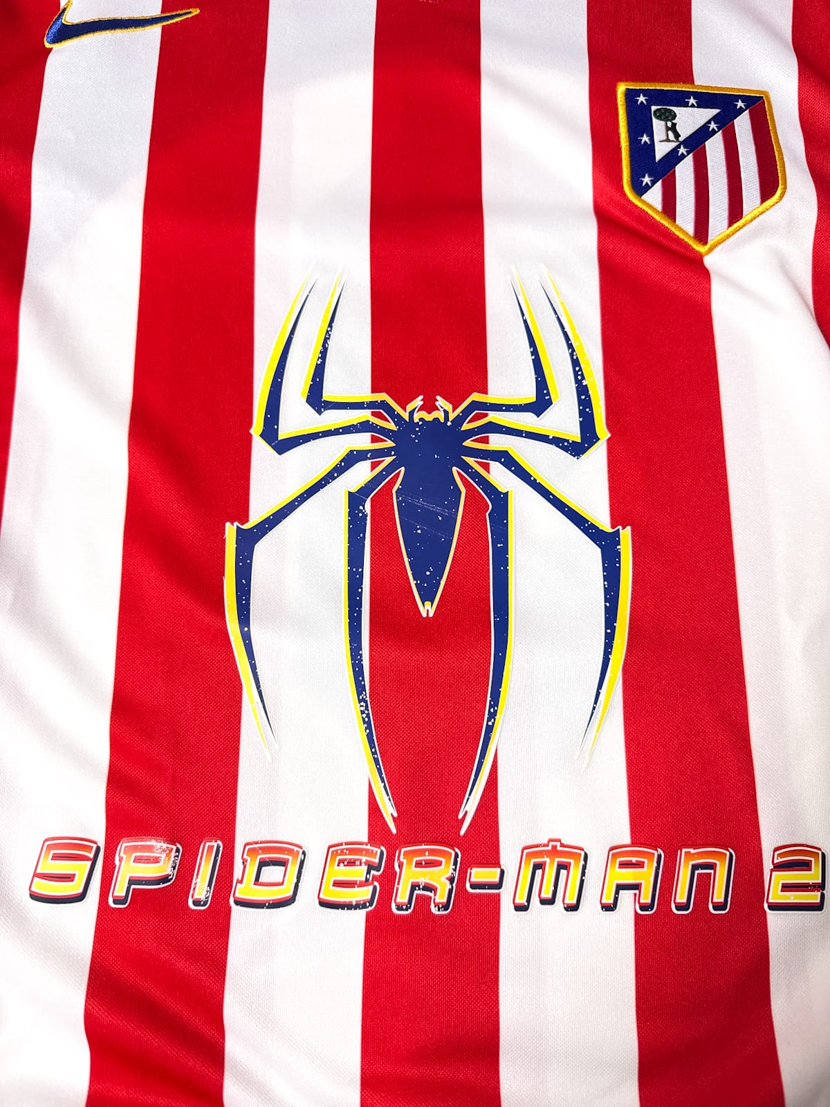 Maillot Atlético Madrid Spiderman 2004/05 Home (M) TORRES #9