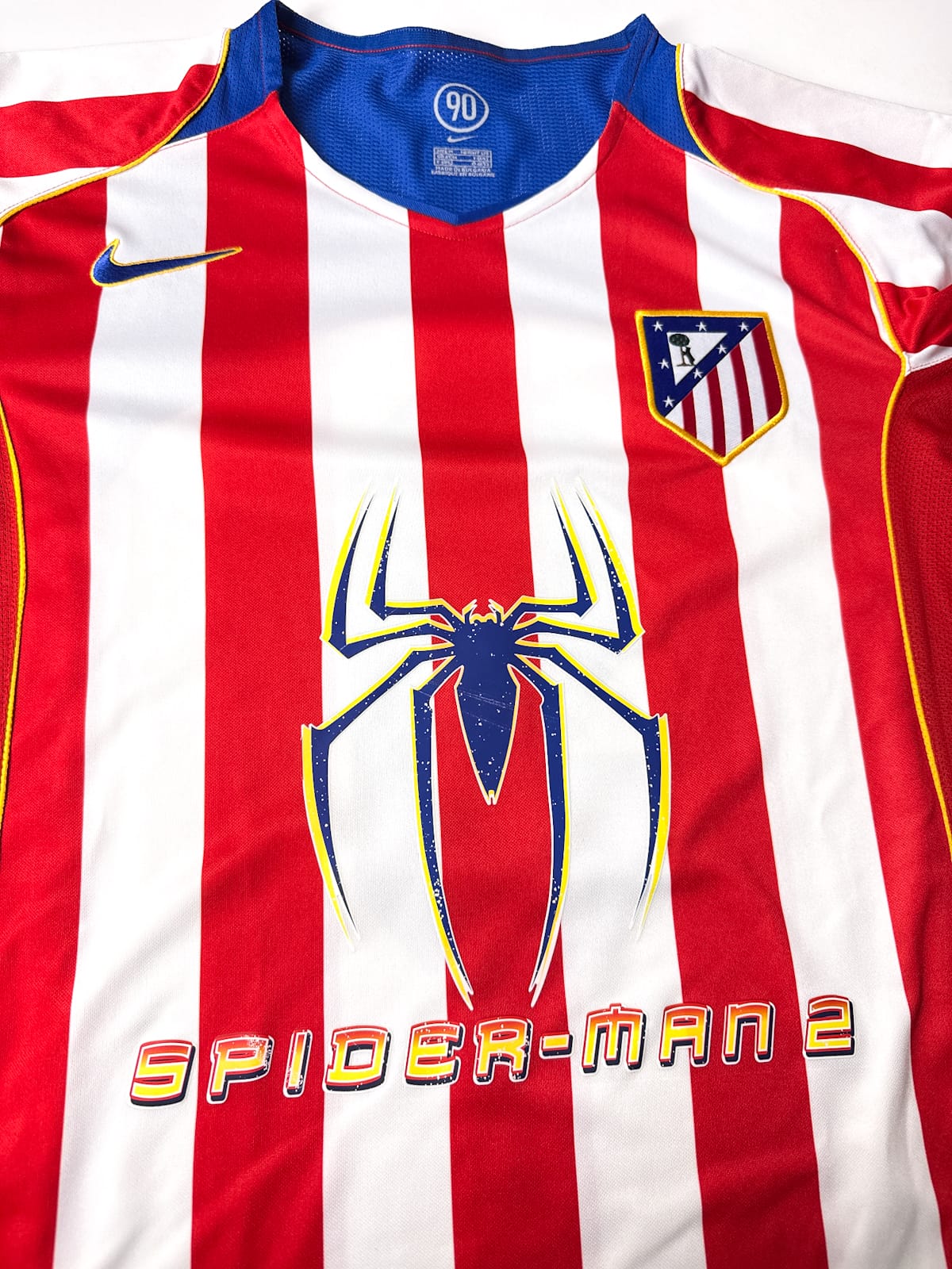 Maillot Atlético Madrid Spiderman 2004/05 Home (M) TORRES #9