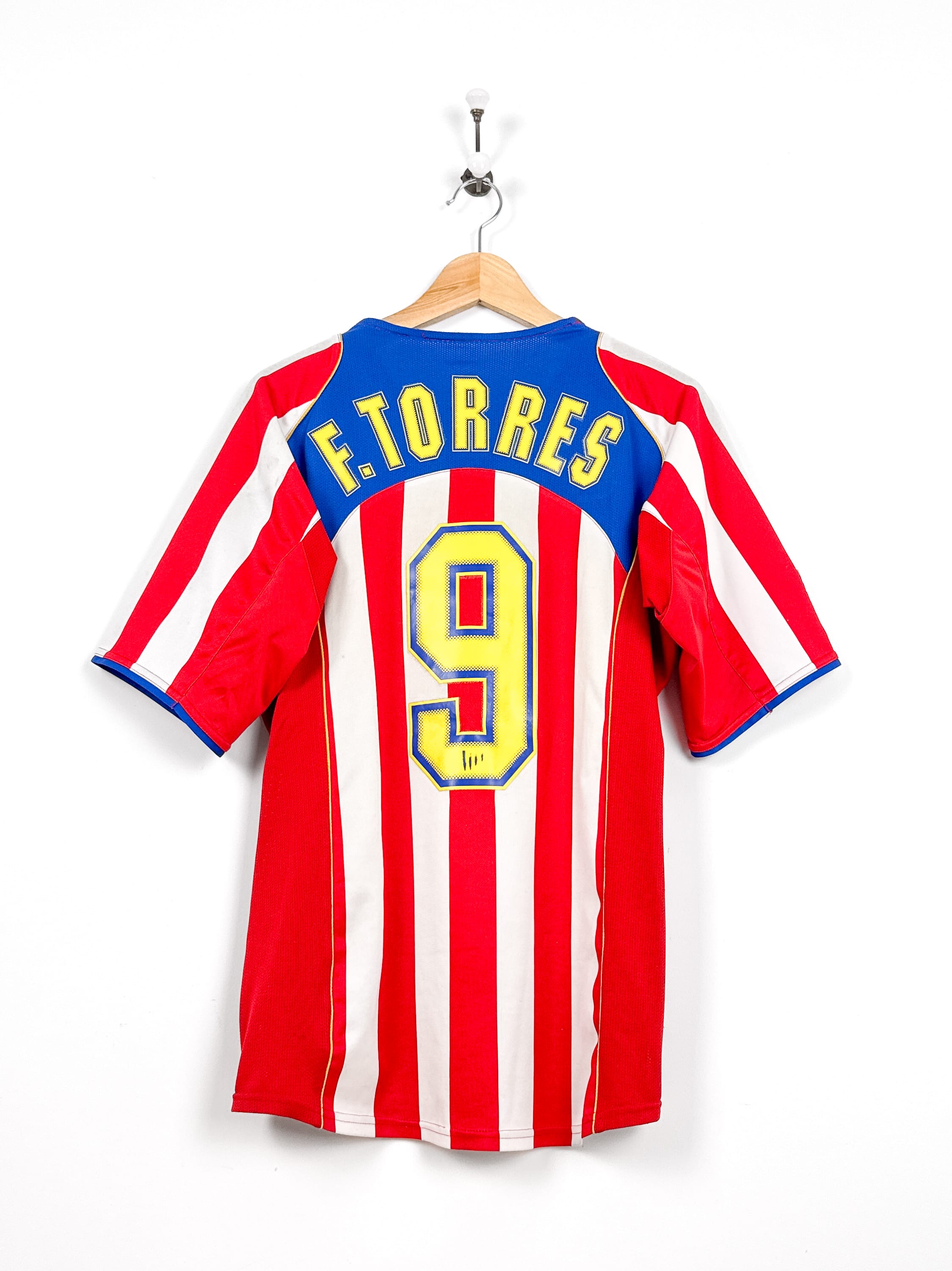 Maillot Atlético Madrid Spiderman 2004/05 Home (M) TORRES #9