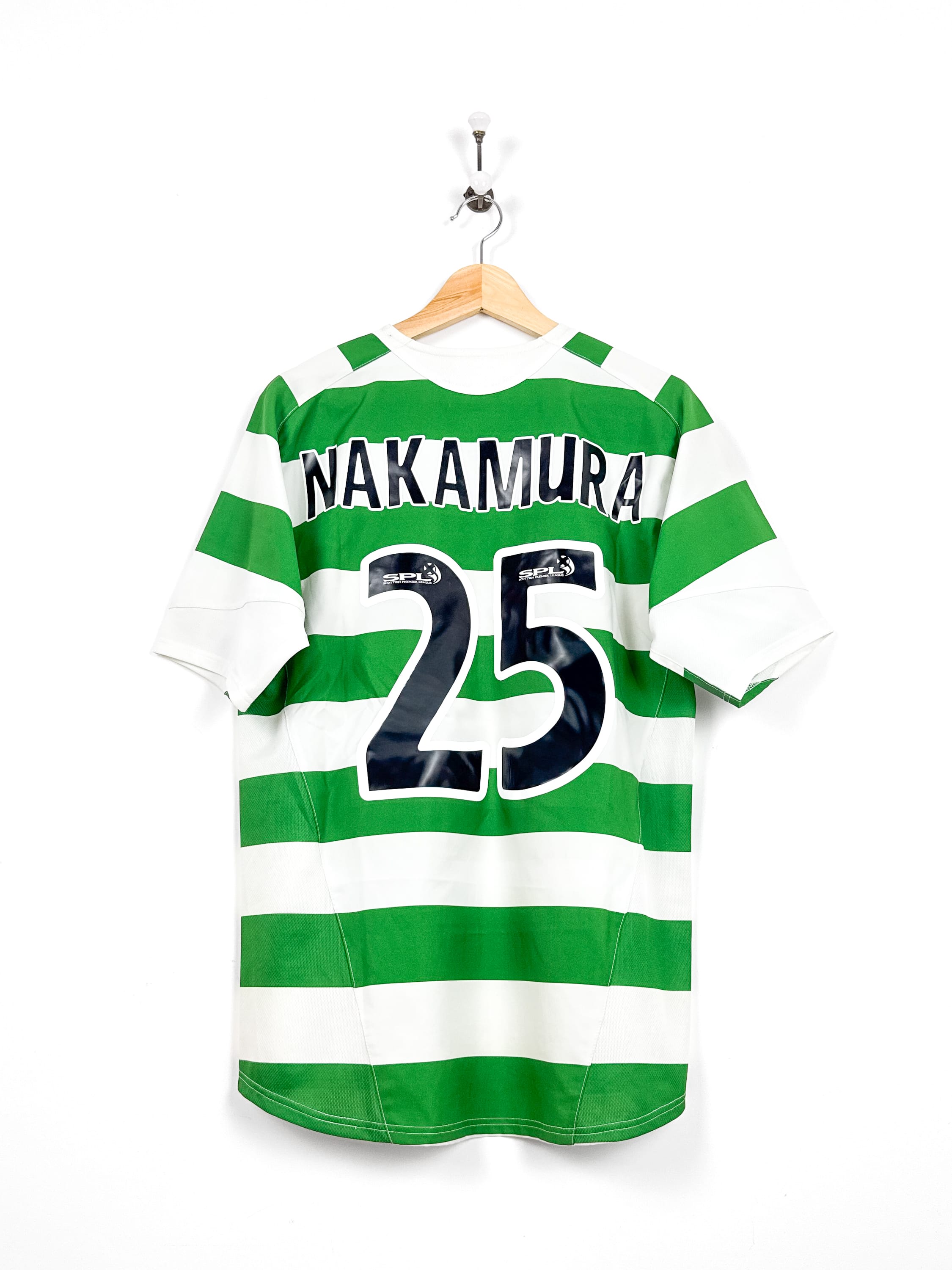 Maillot Celtic Glasgow 2005/06 Home (M) NAKAMURA #10