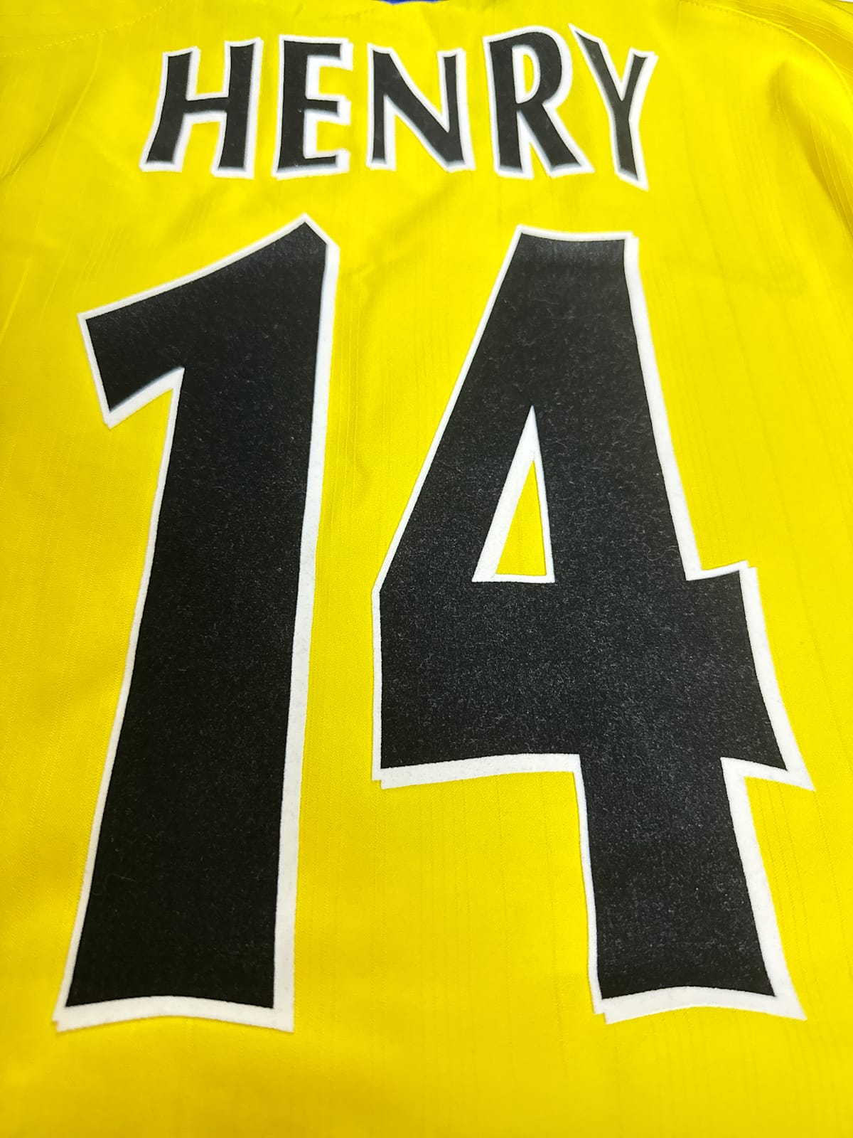 Maillot Arsenal 2003/04 Away (L) HENRY #14 L/S UCL