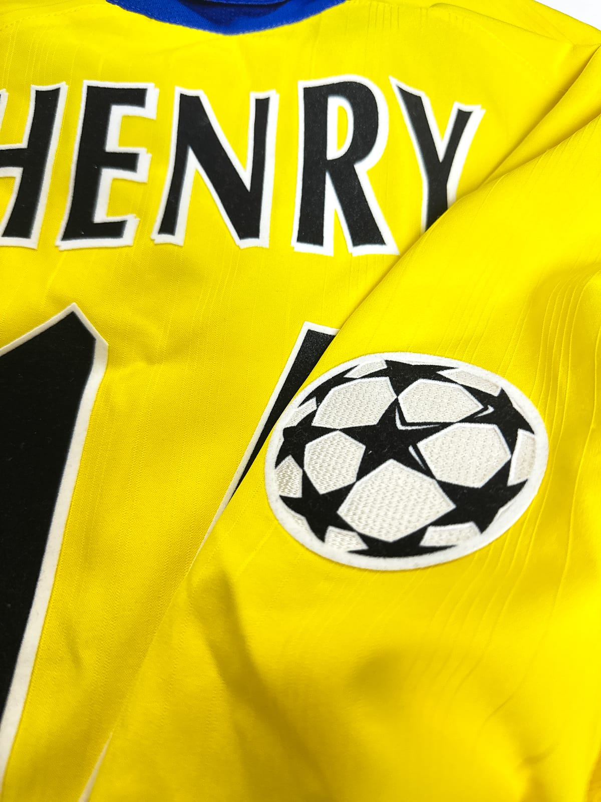 Maillot Arsenal 2003/04 Away (L) HENRY #14 L/S UCL
