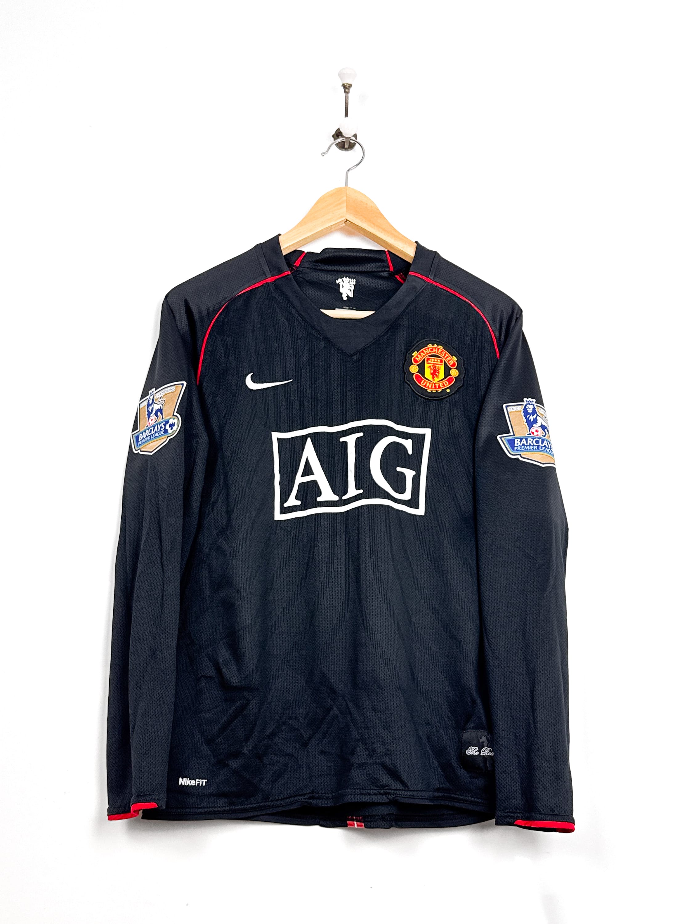 Maillot Manchester United 2007/08 Away (M) RONALDO #7 L/S
