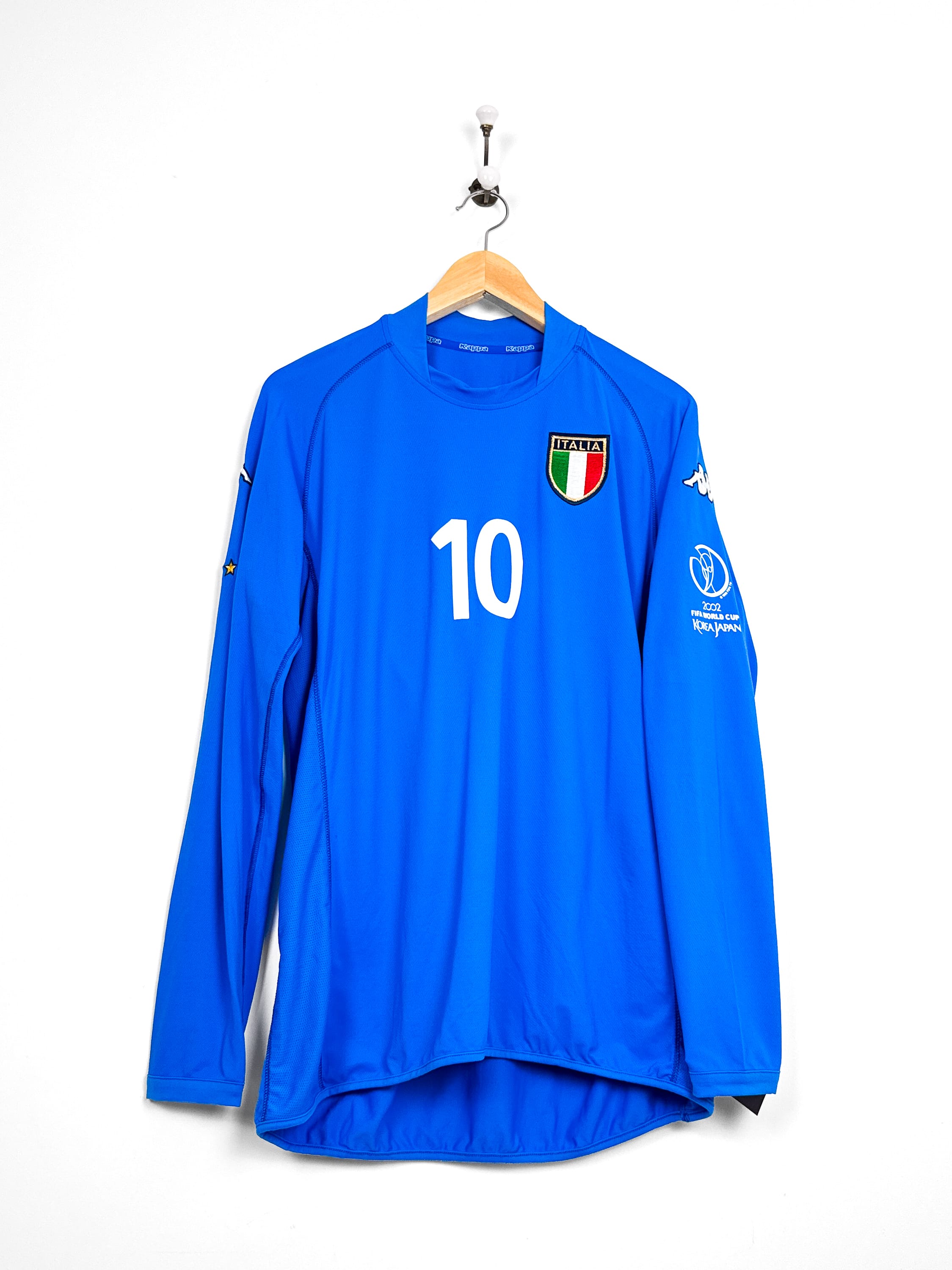 Maillot Italie 2002 Home TOTTI #10 L/S