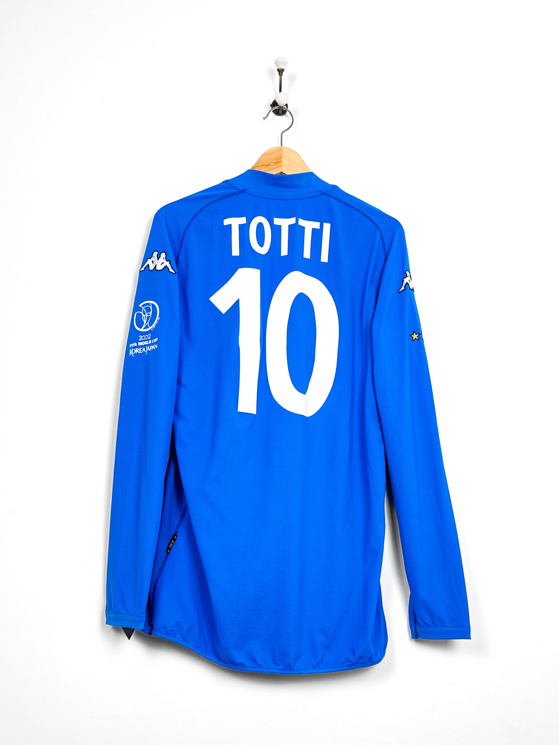 Maillot Italie 2002 Home TOTTI #10 L/S