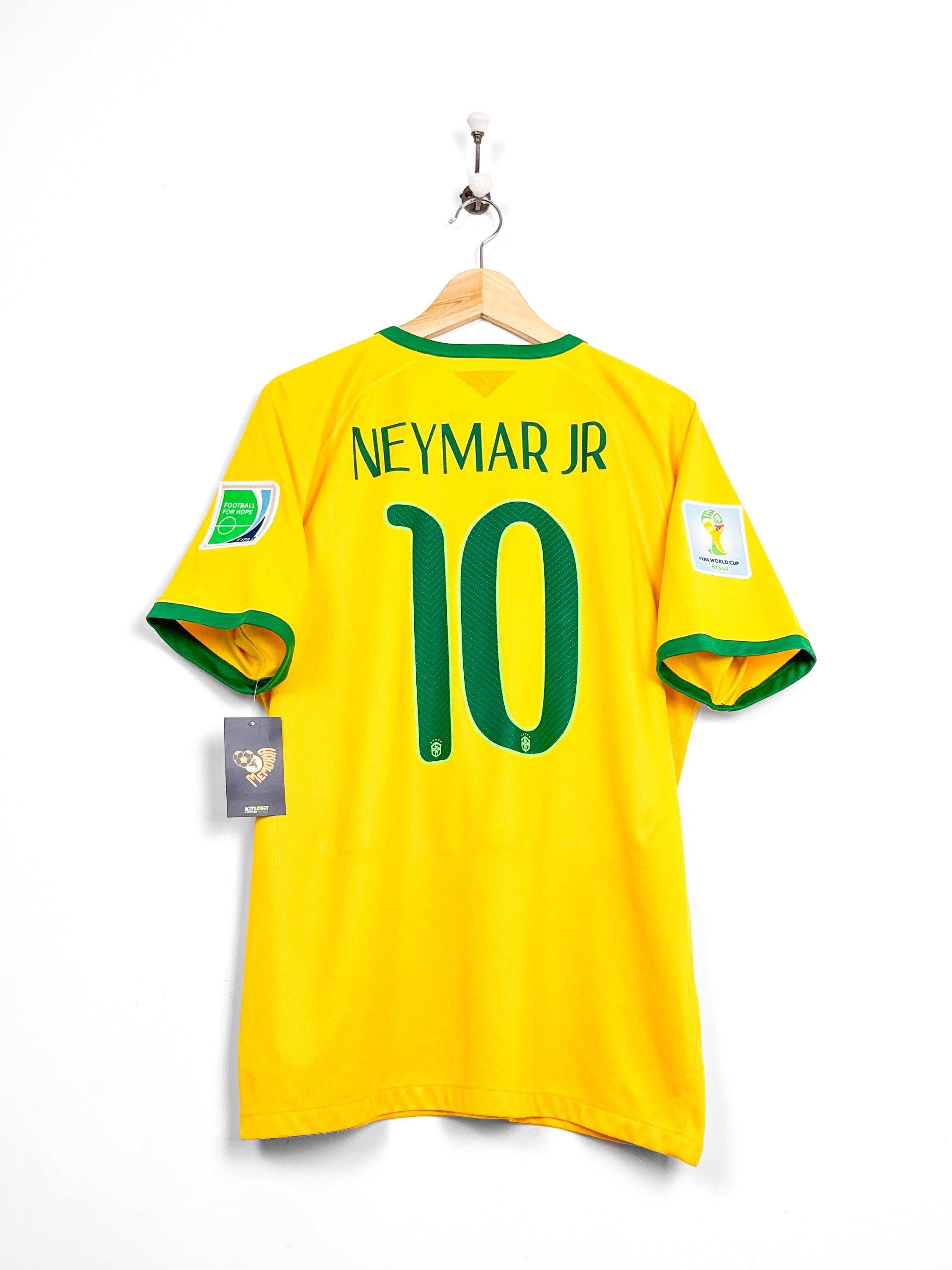Maillot Brésil World Cup 2014  Home (L) NEYMAR JR #10