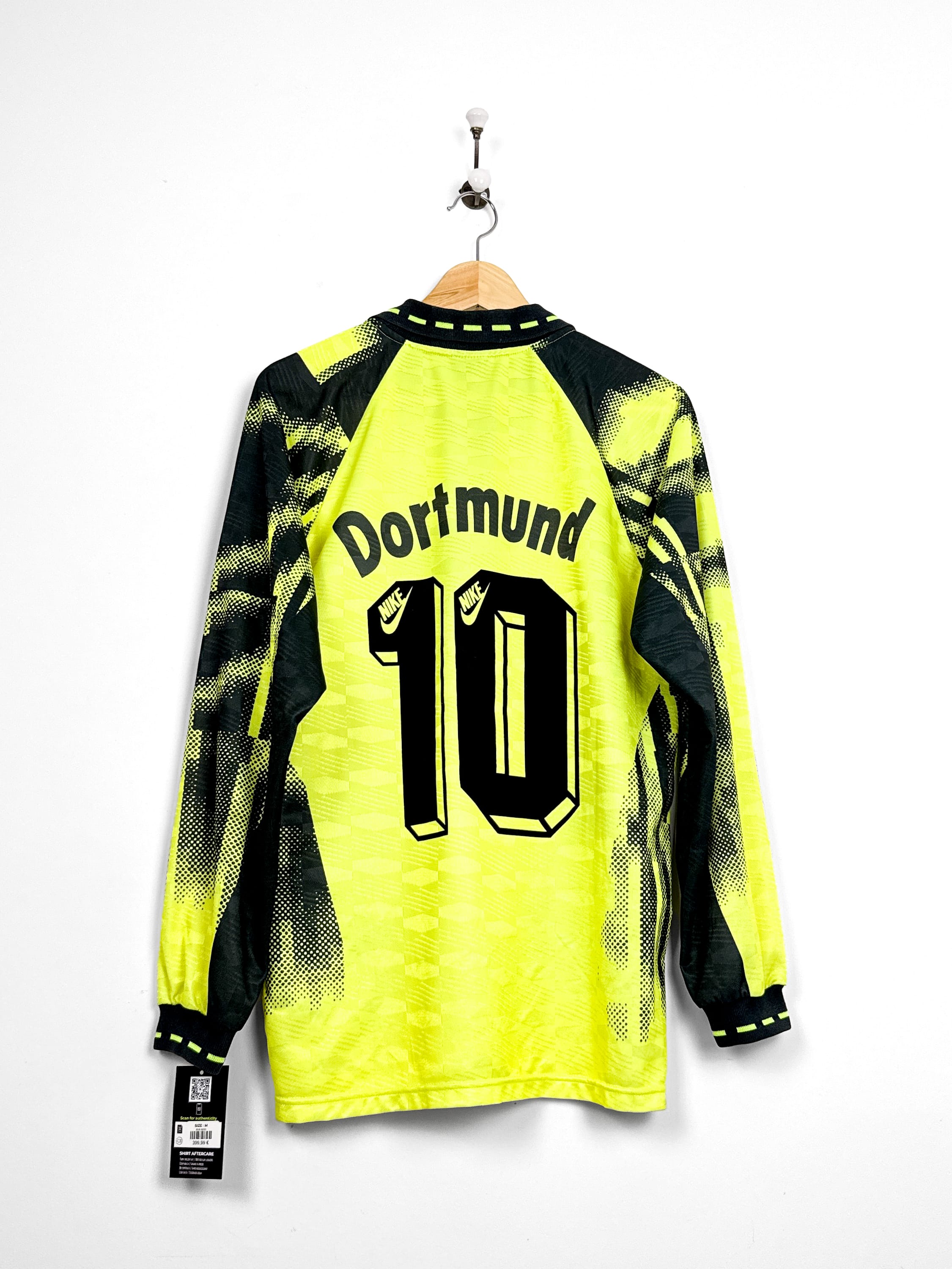 Maillot Dortmund 1992/93 Home (M) #10 RUMMENIGGE L/S
