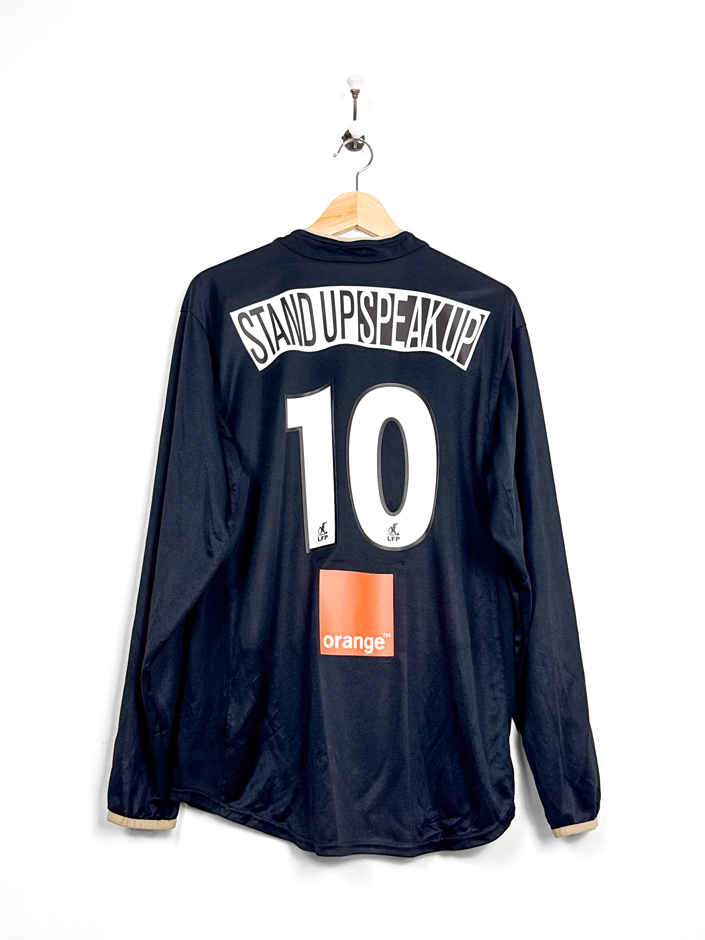 Maillot RC Lens 2004/05 Fourth (L) #10 Stand Up Speak Up