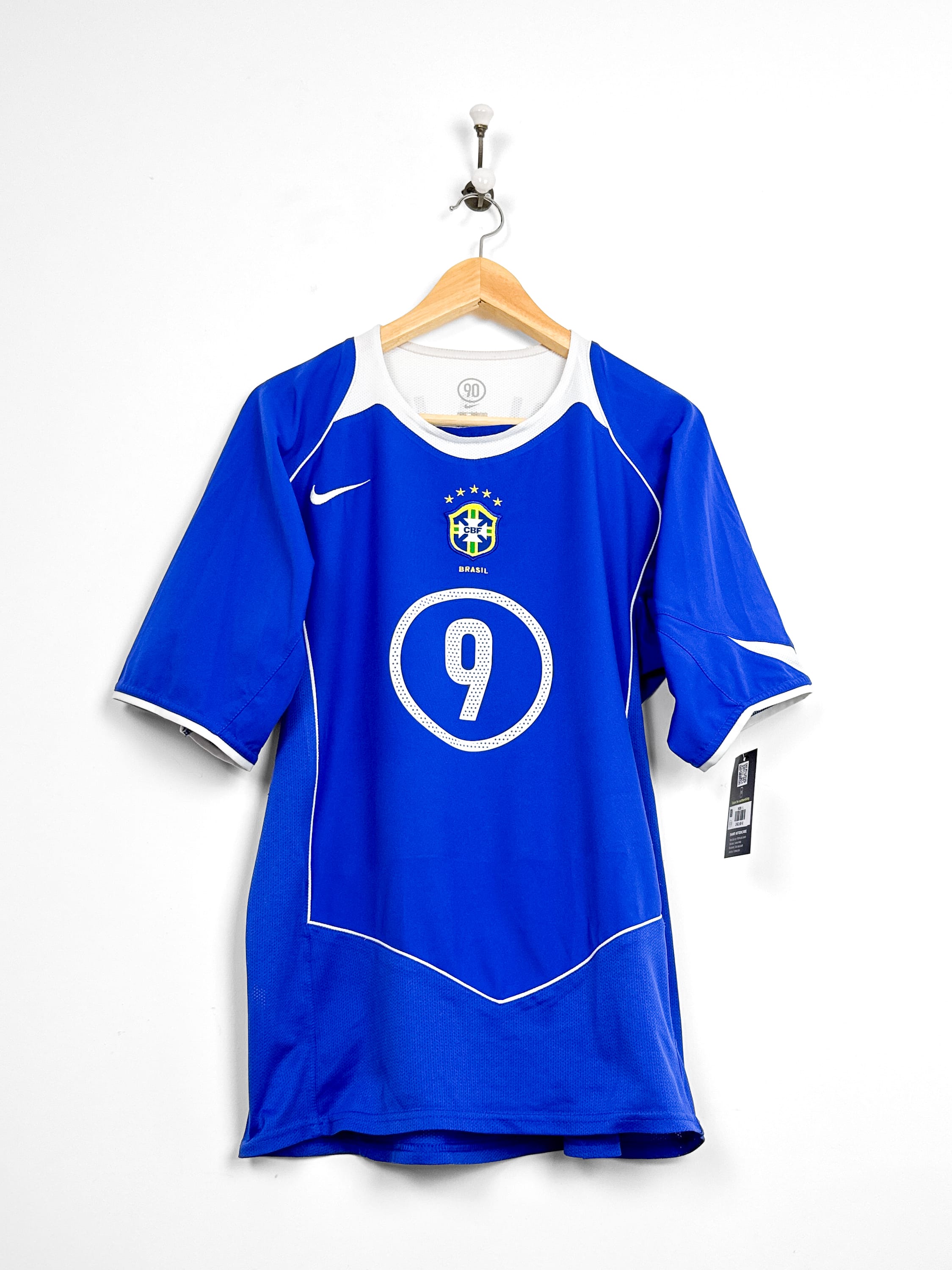 Maillot Brésil 2004 Away (L) RONALDO #9