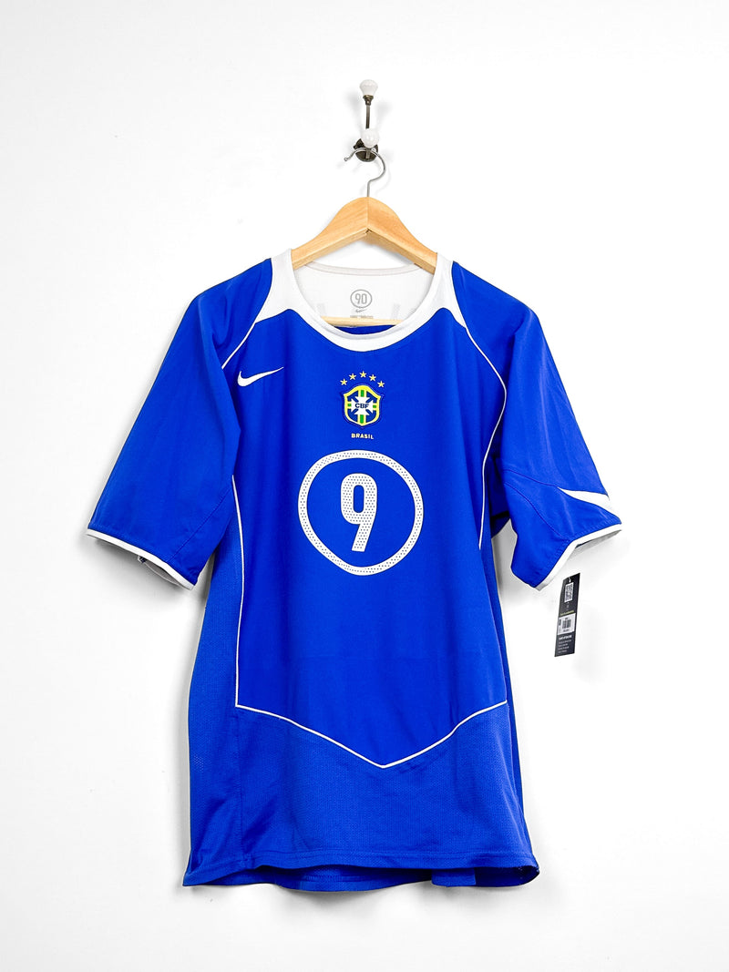 Maillot Brésil 2004 Away (L) RONALDO #9
