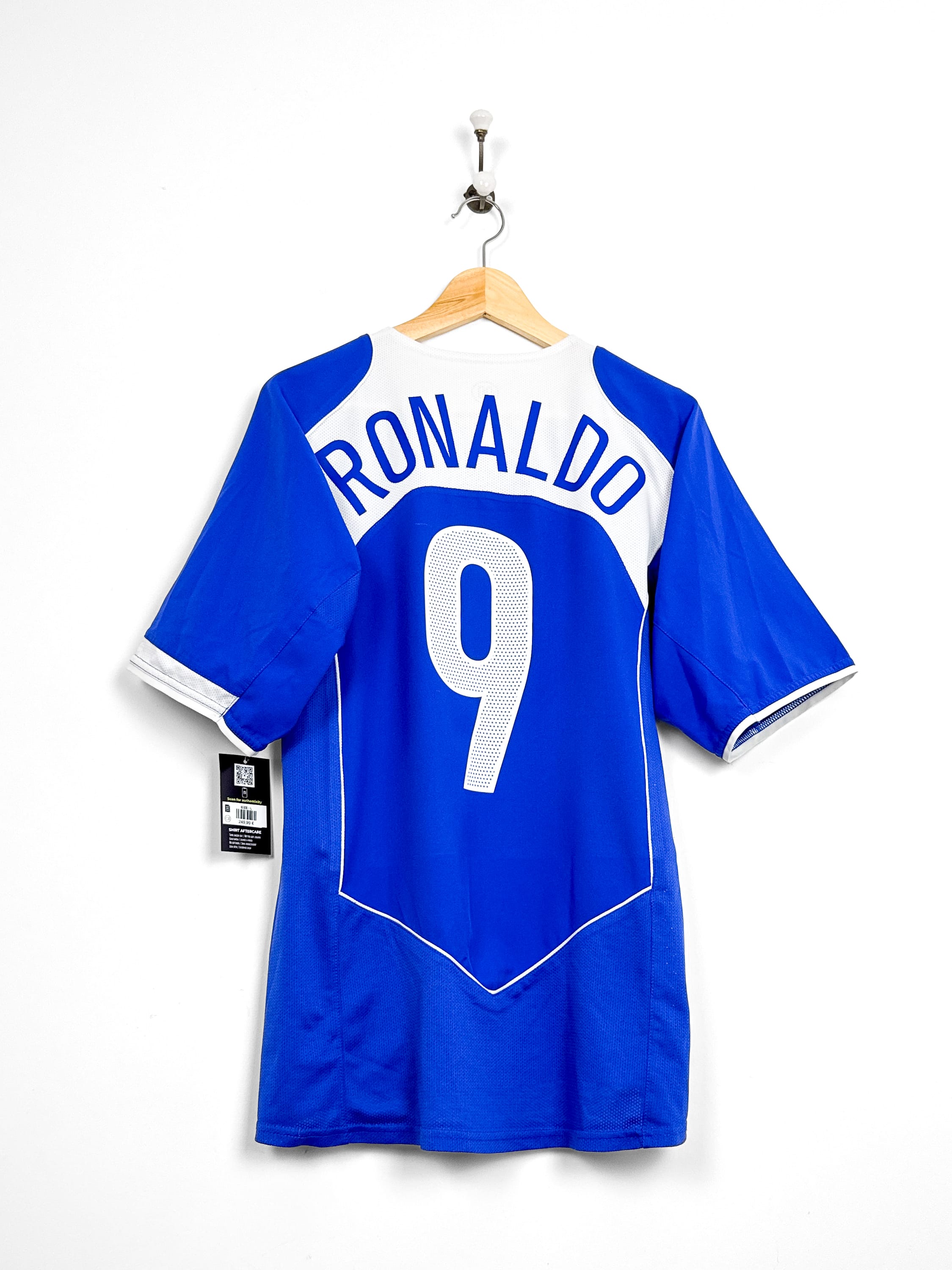 Maillot Brésil 2004 Away (L) RONALDO #9