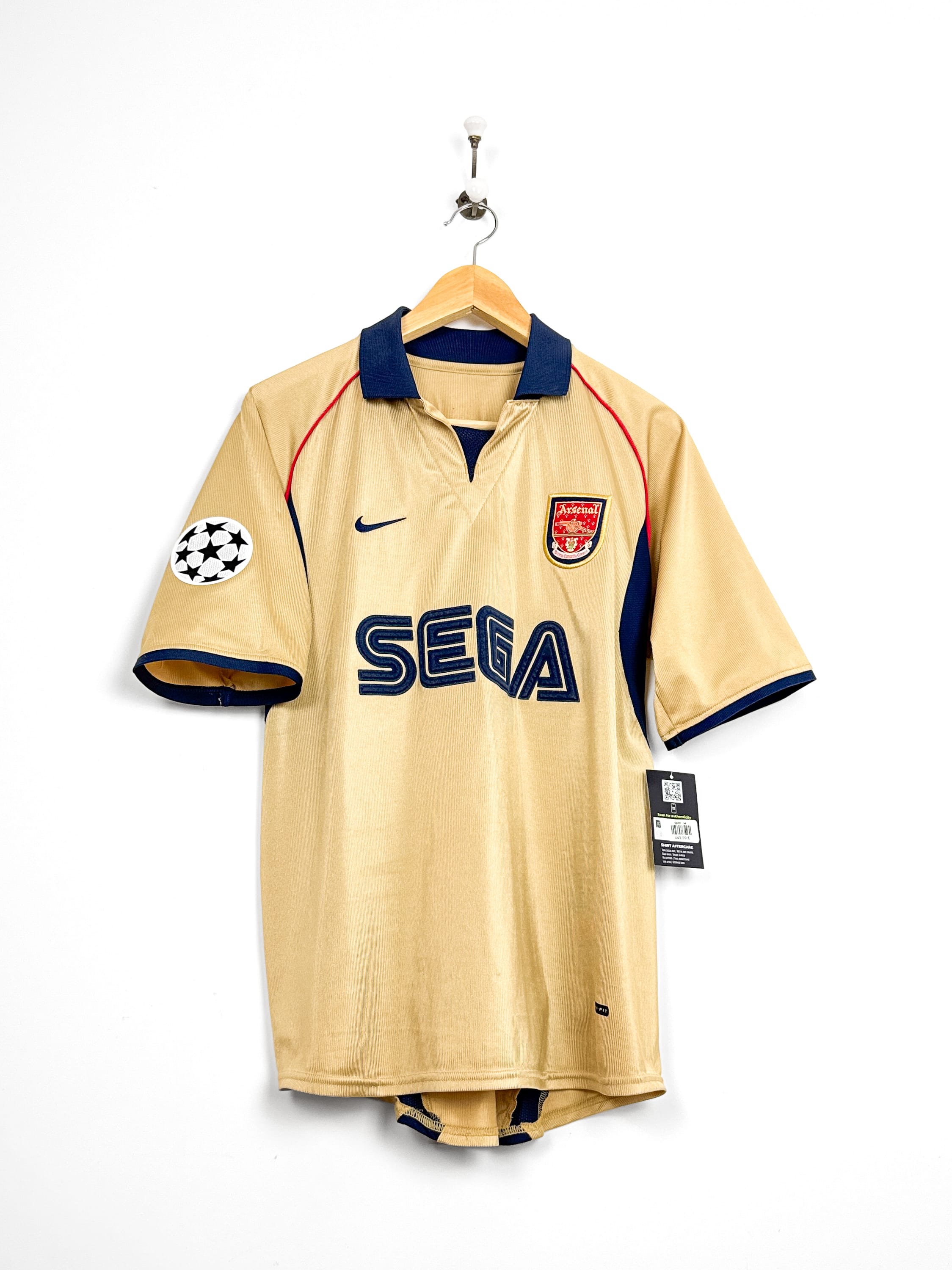 Maillot Arsenal 2001/02 Away (M) HENRY #14 CL