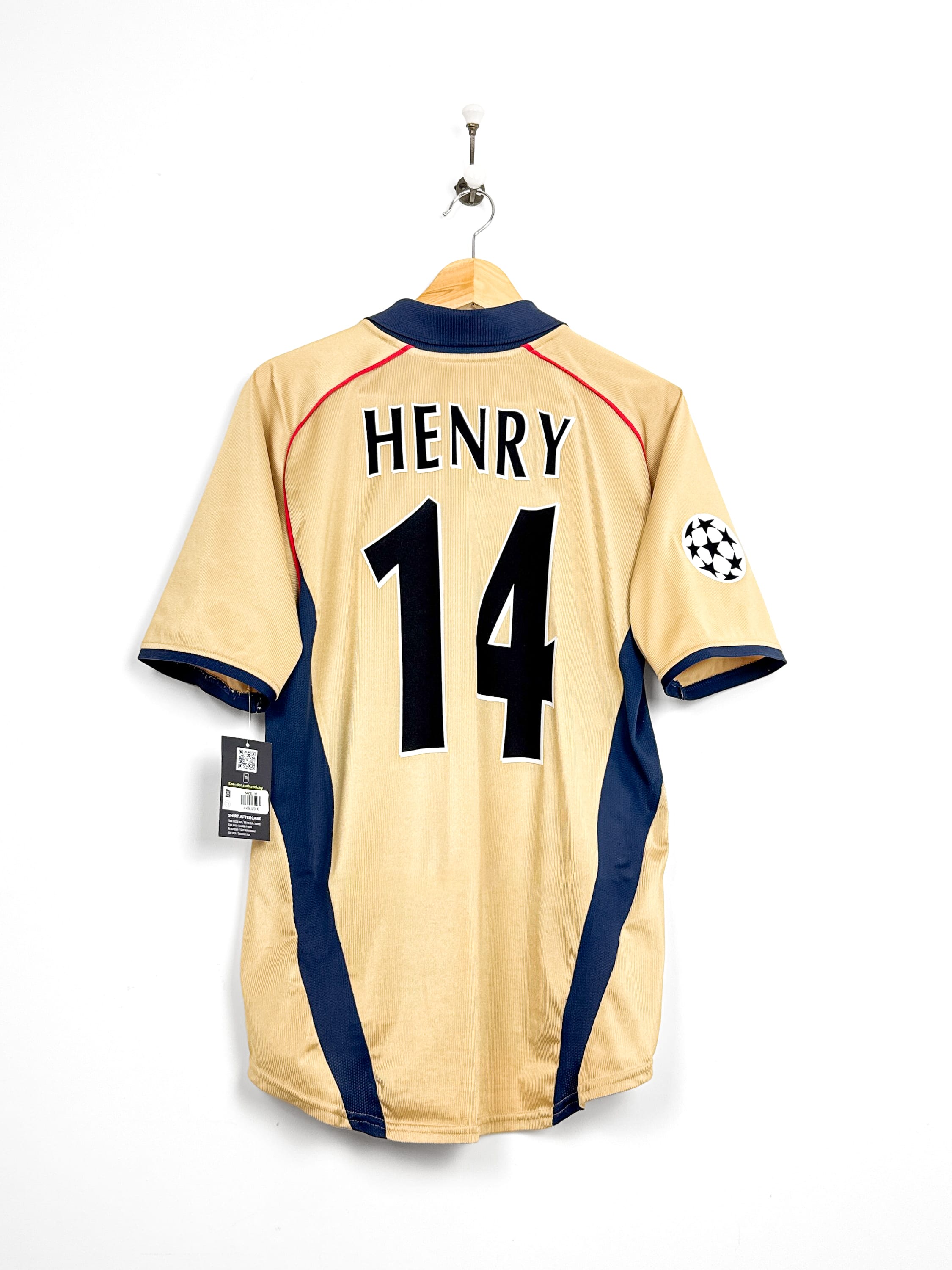 Maillot Arsenal 2001/02 Away (M) HENRY #14 CL