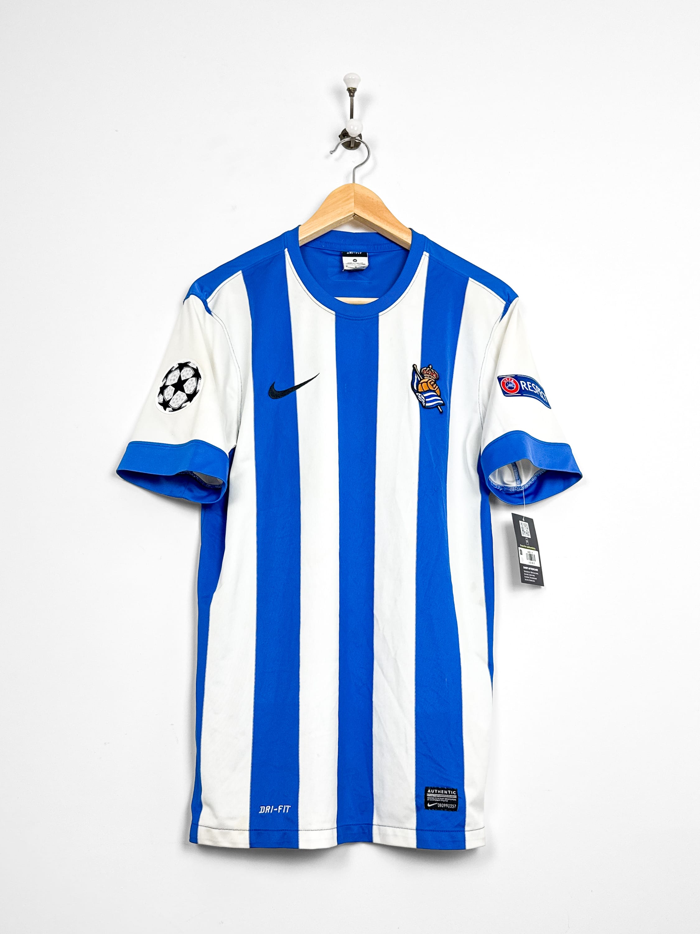 Maillot Real Sociedad 2013/14 Home (M) GRIEZMANN #7 CL
