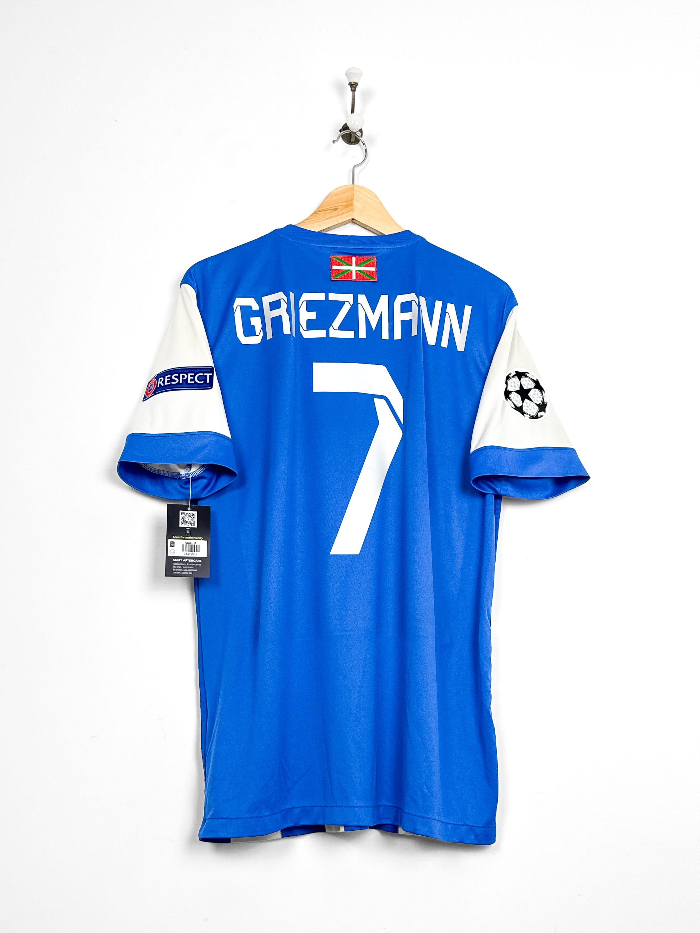 Maillot Real Sociedad 2013/14 Home (M) GRIEZMANN #7 CL