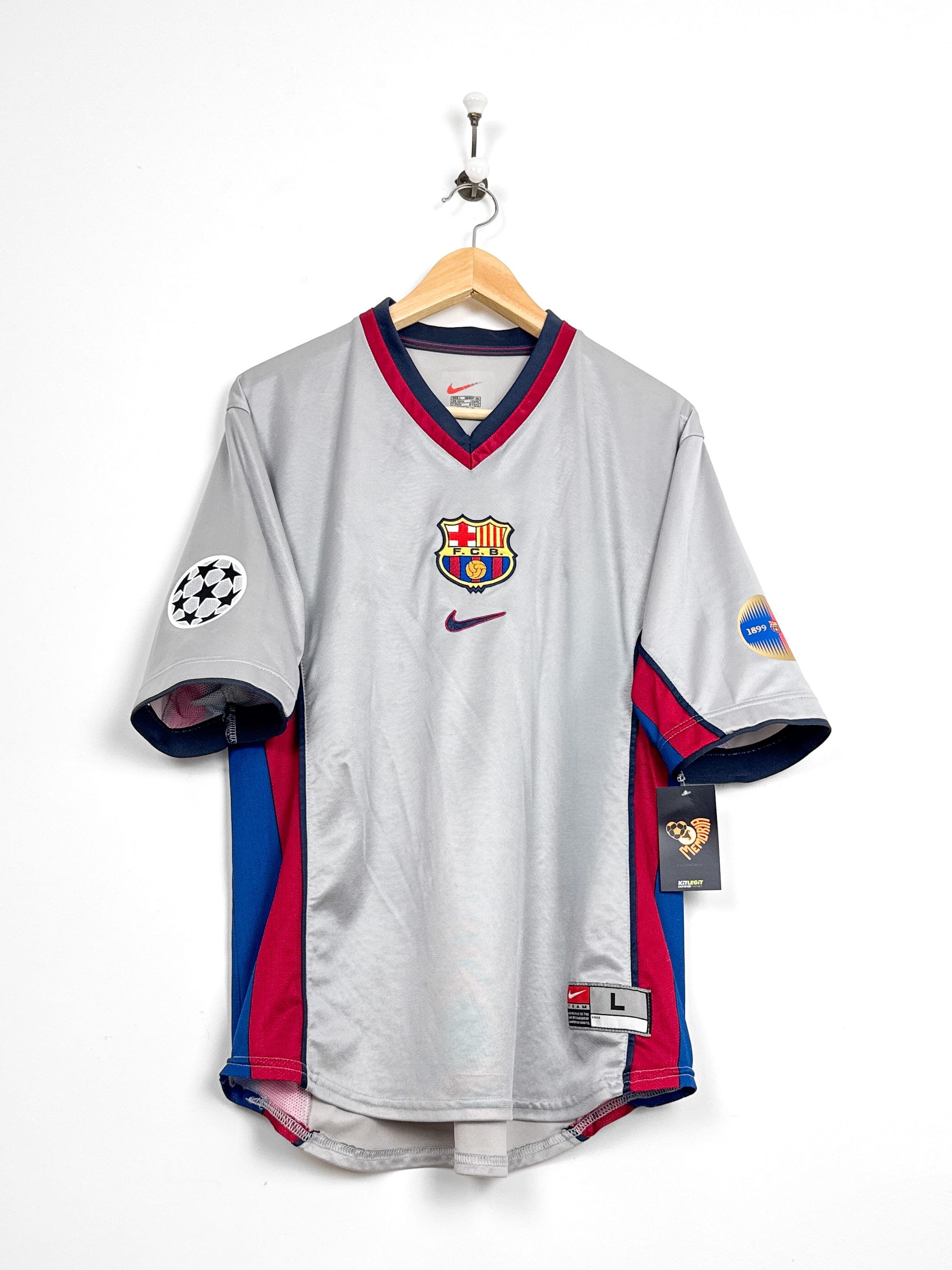 Maillot Barcelone 1998/00 Away (L) RIVALDO #11 CL