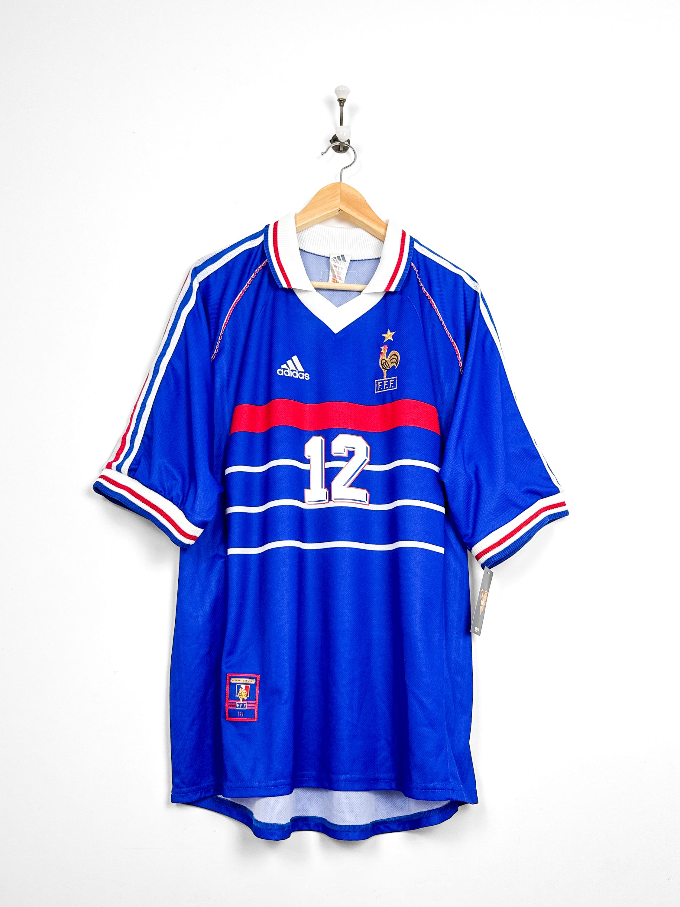 Maillot Équipe de France 1998 Home (XL) HENRY #12