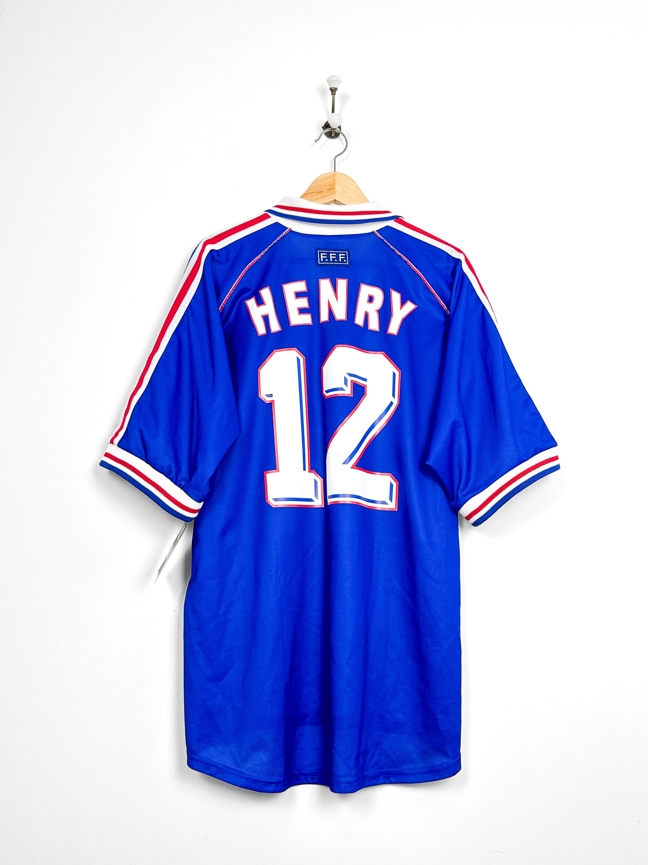 Maillot Équipe de France 1998 Home (XL) HENRY #12