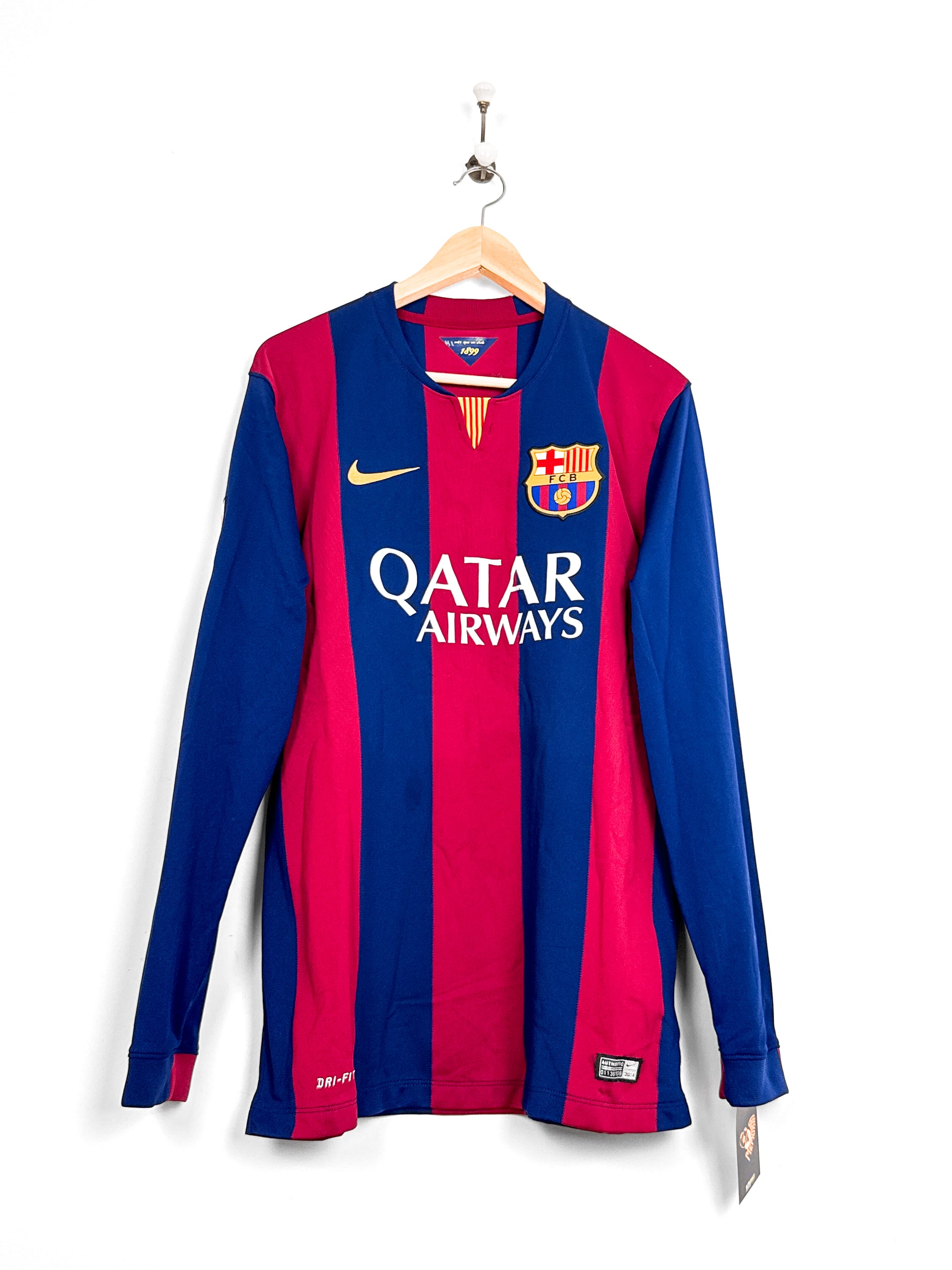 Maillot FC Barcelona 2014/15 Home (L) MESSI #10 L/S