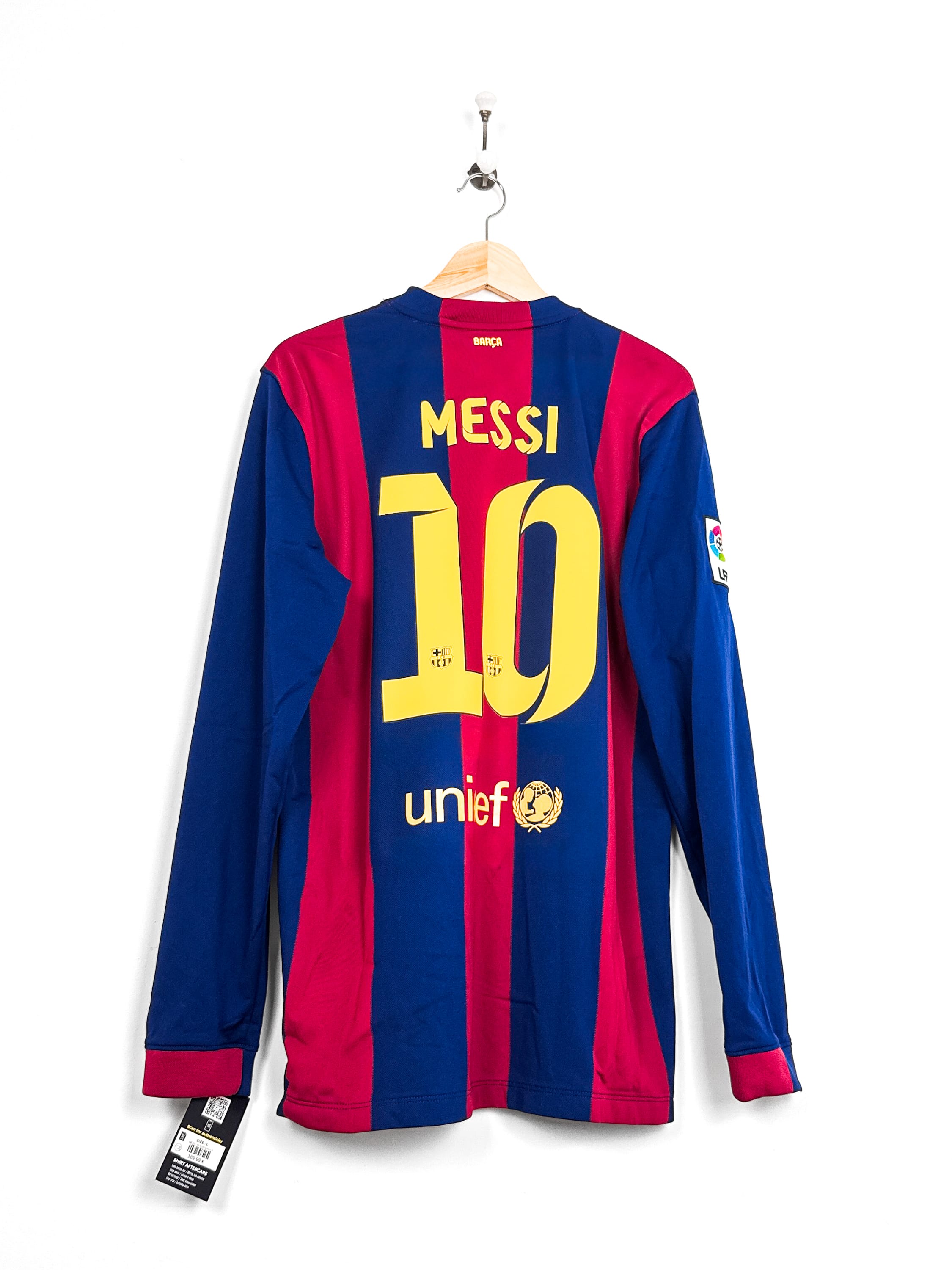 Maillot FC Barcelona 2014/15 Home (L) MESSI #10 L/S
