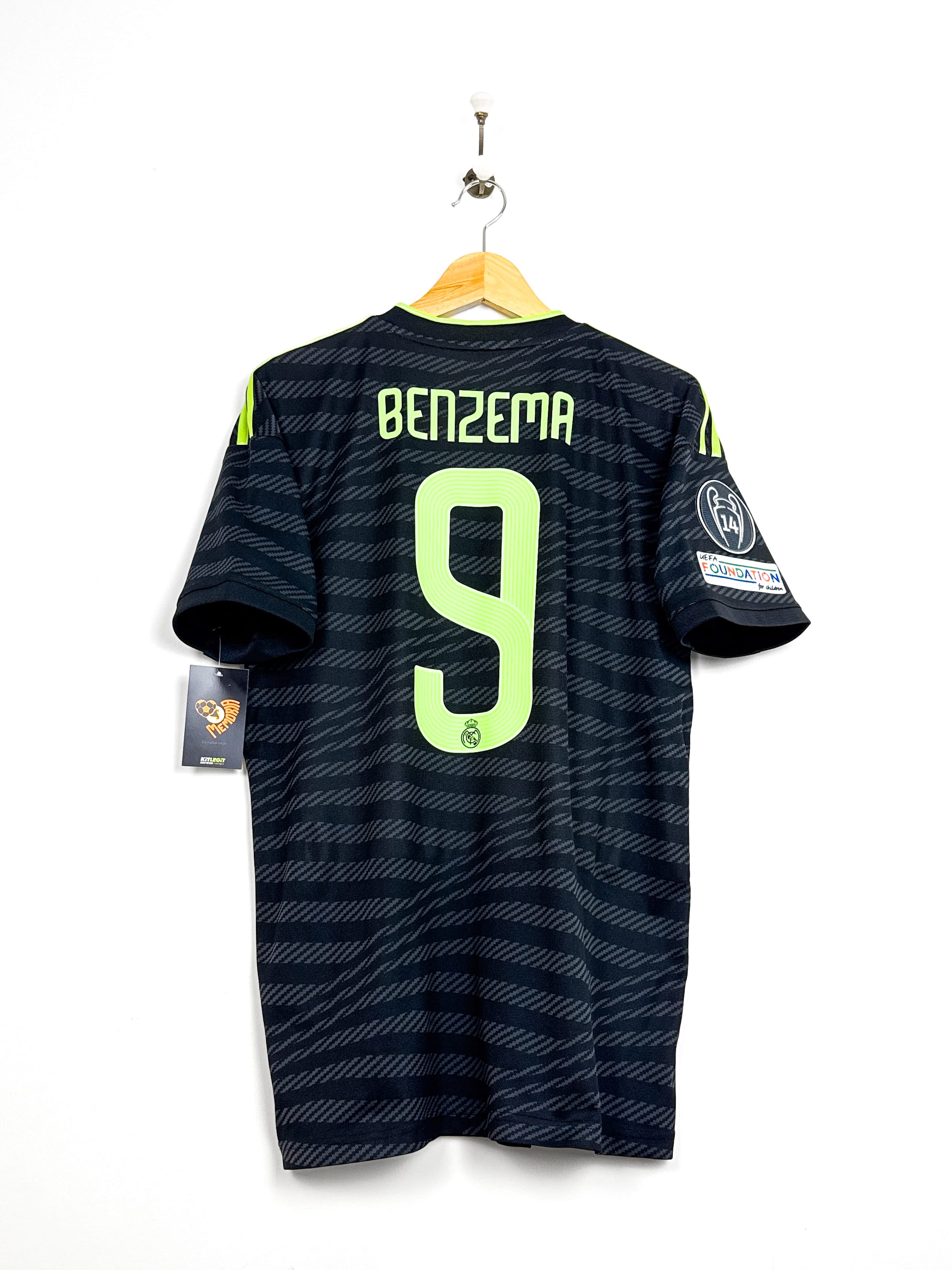 Maillot Real Madrid 2022/23 Third (M) BENZEMA #9 CL