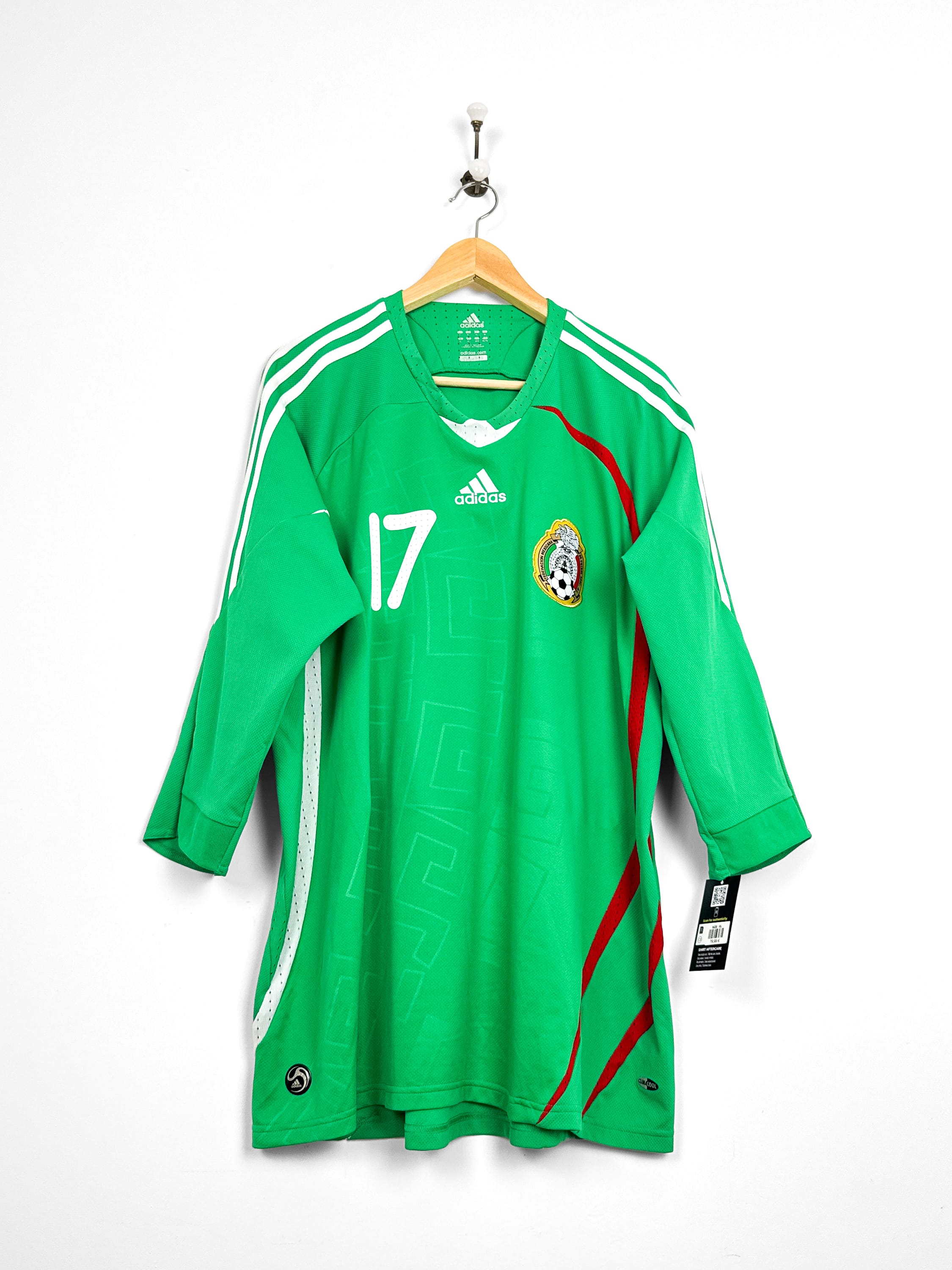 Maillot Mexique 2008 Home (XL) GIOVANI DOS SANTOS #17