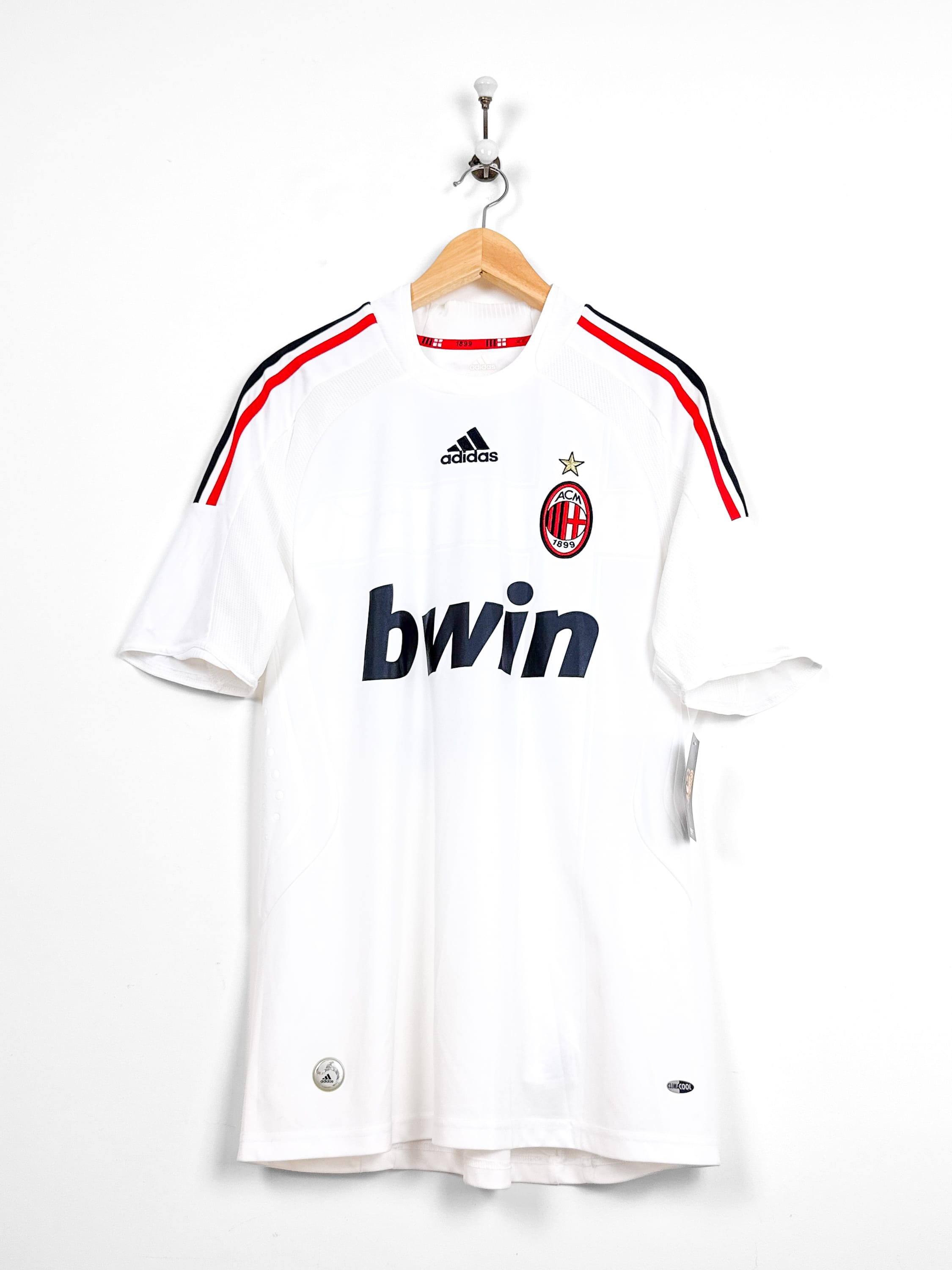 Maillot AC Milan 2008/09 Away (M) RONALDINHO #80
