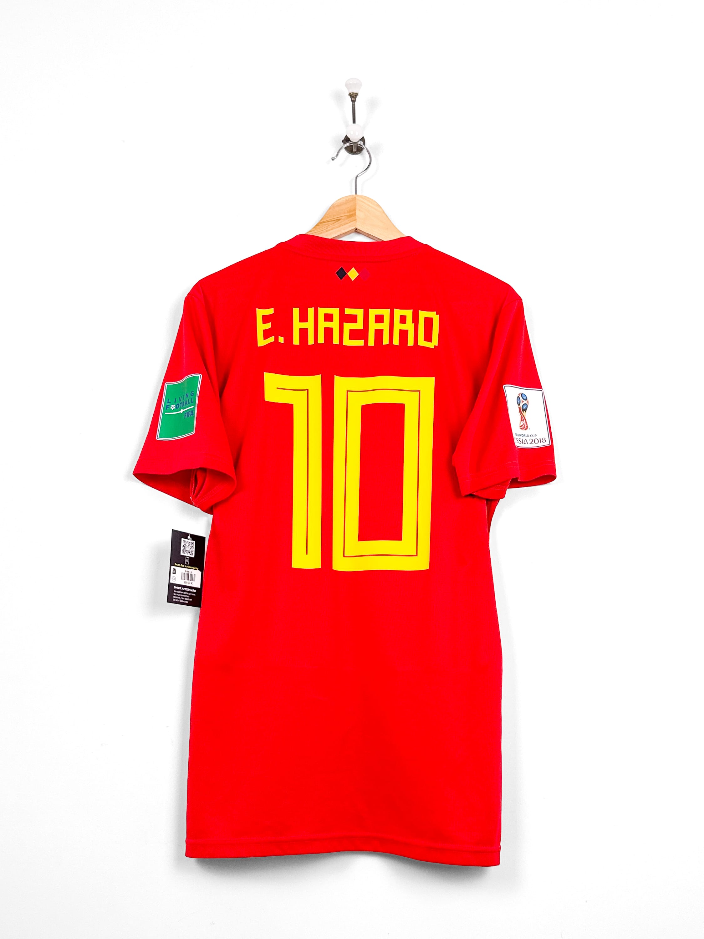 Maillot Belgique 2018 Home (L) HAZARD #10
