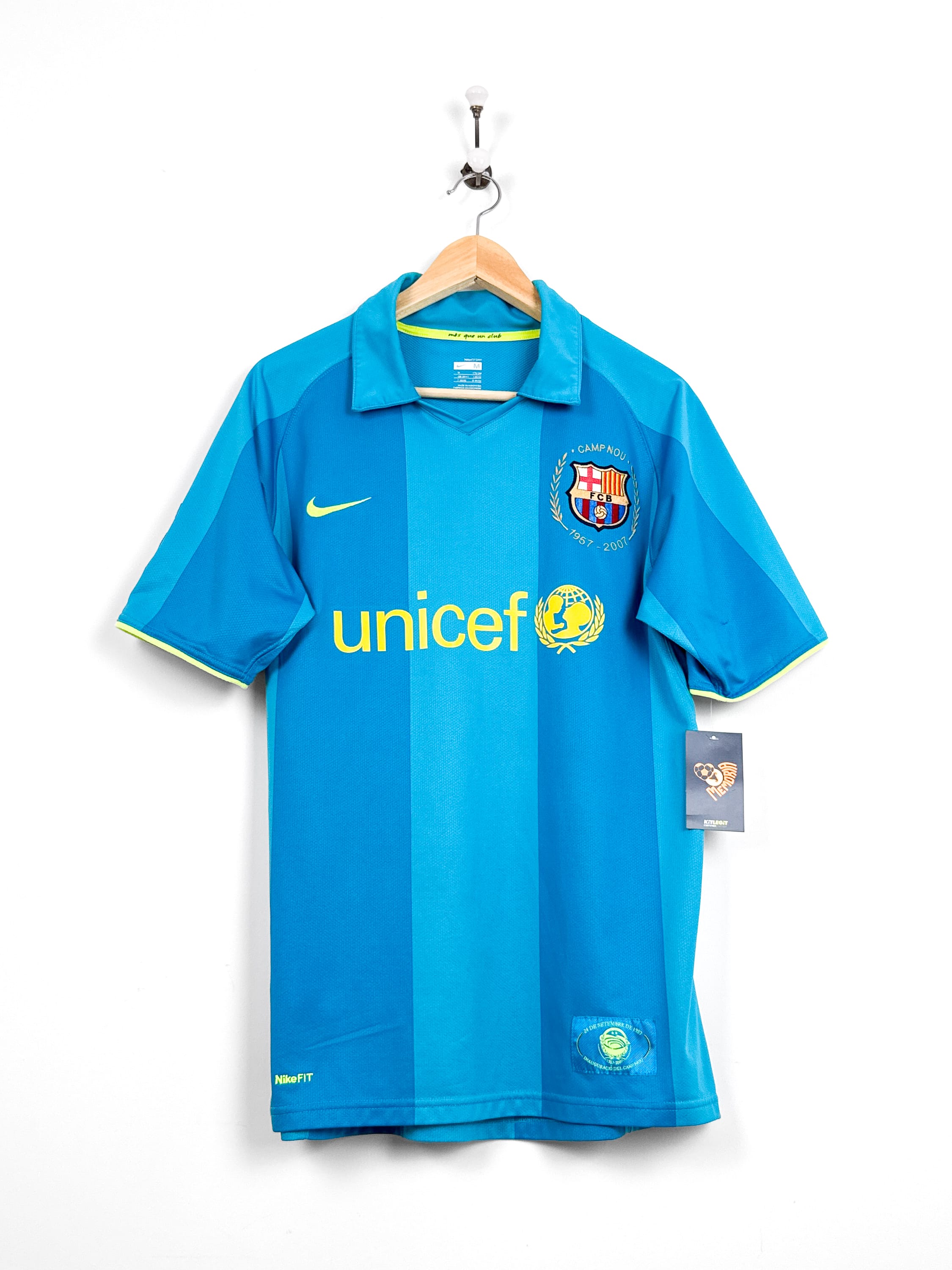 Maillot FC Barcelone 2007/08 Away (M) BOJAN #27