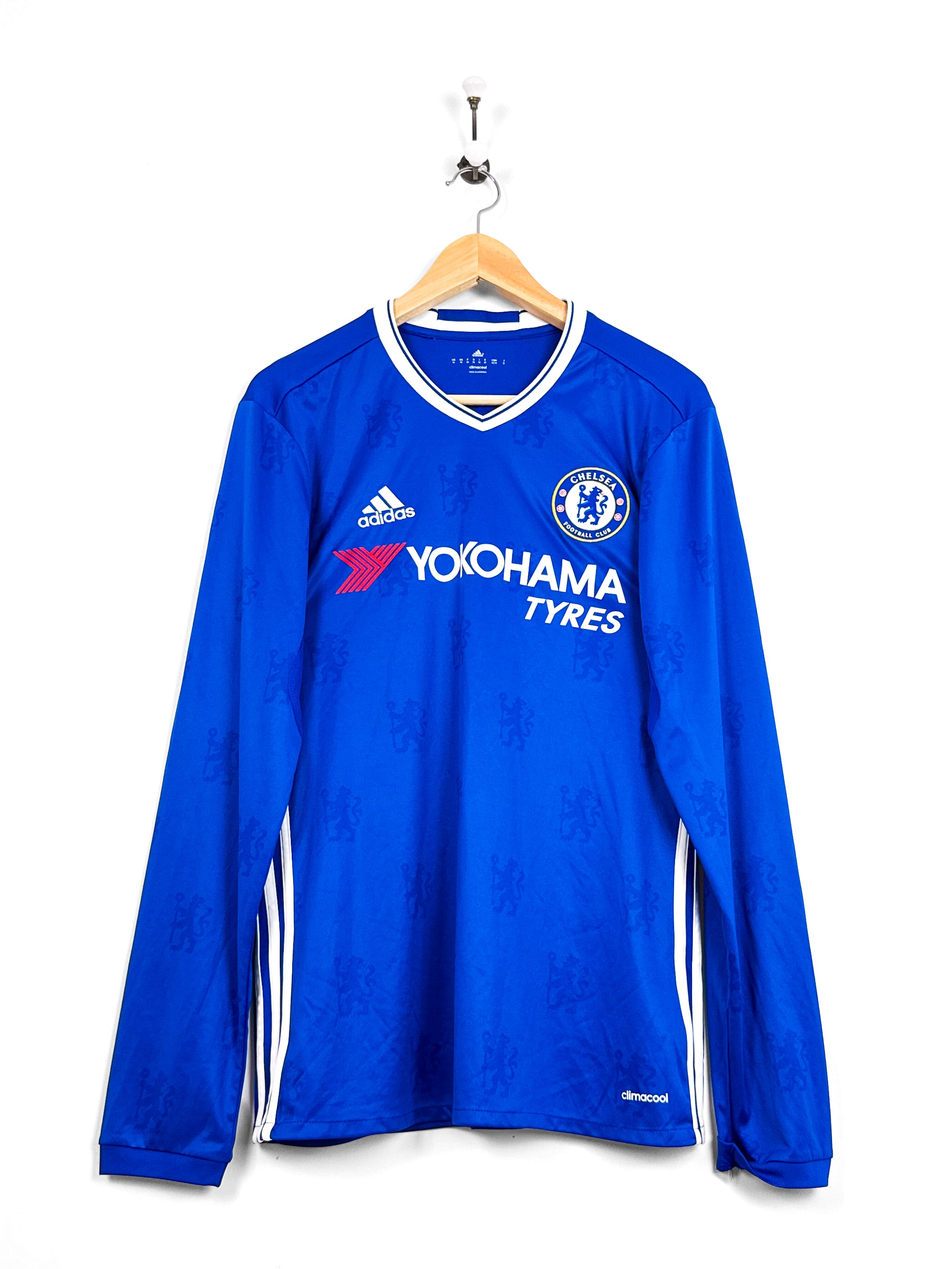 Maillot Chelsea 2016/17 Home (M) HAZARD #10 L/S