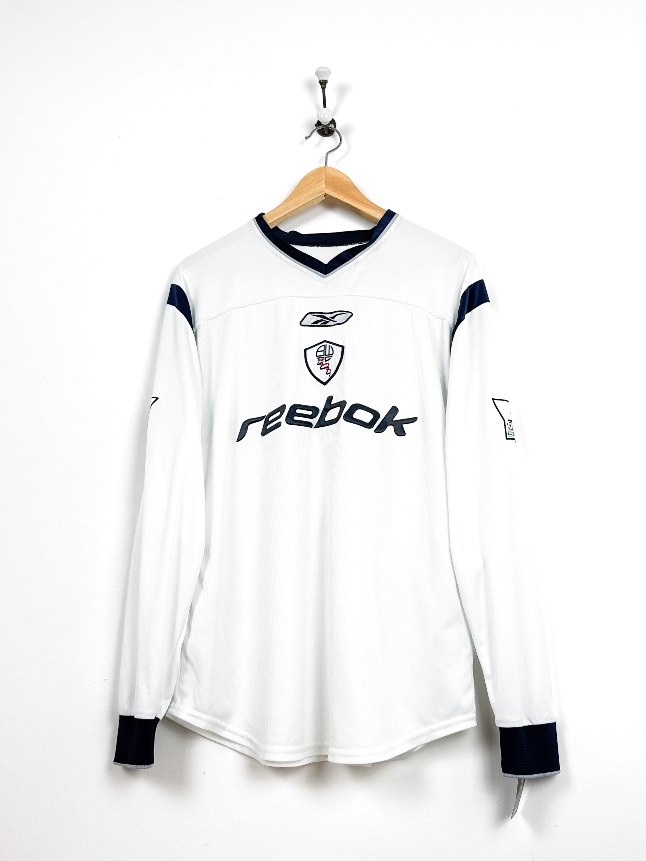 Maillot Bolton 2002/03 Home (XL) OKOCHA #10 L/S