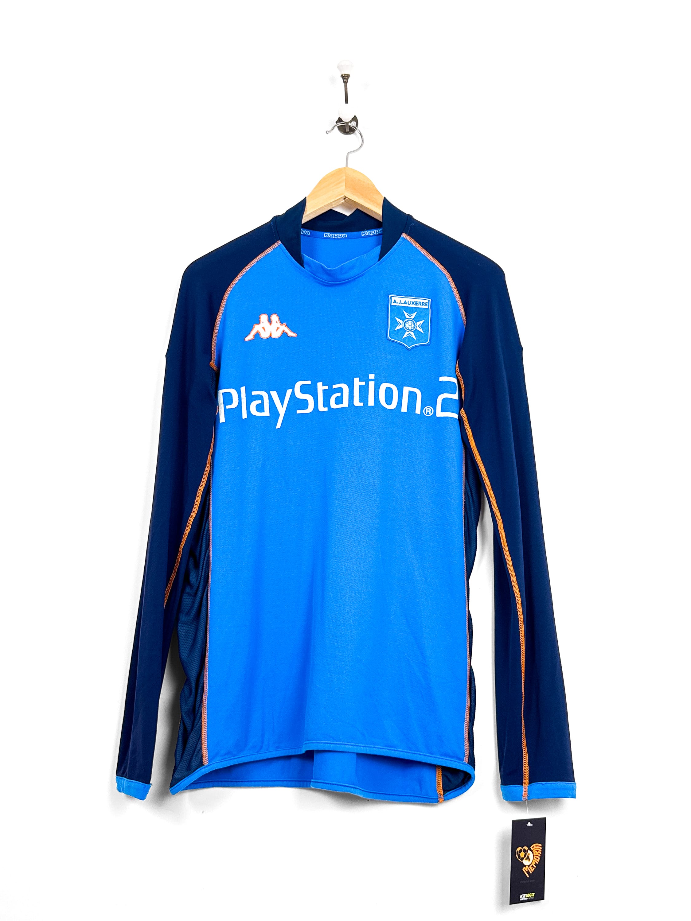 Maillot AJ Auxerre 2002/03 Away (L) CISSE #9 L/S