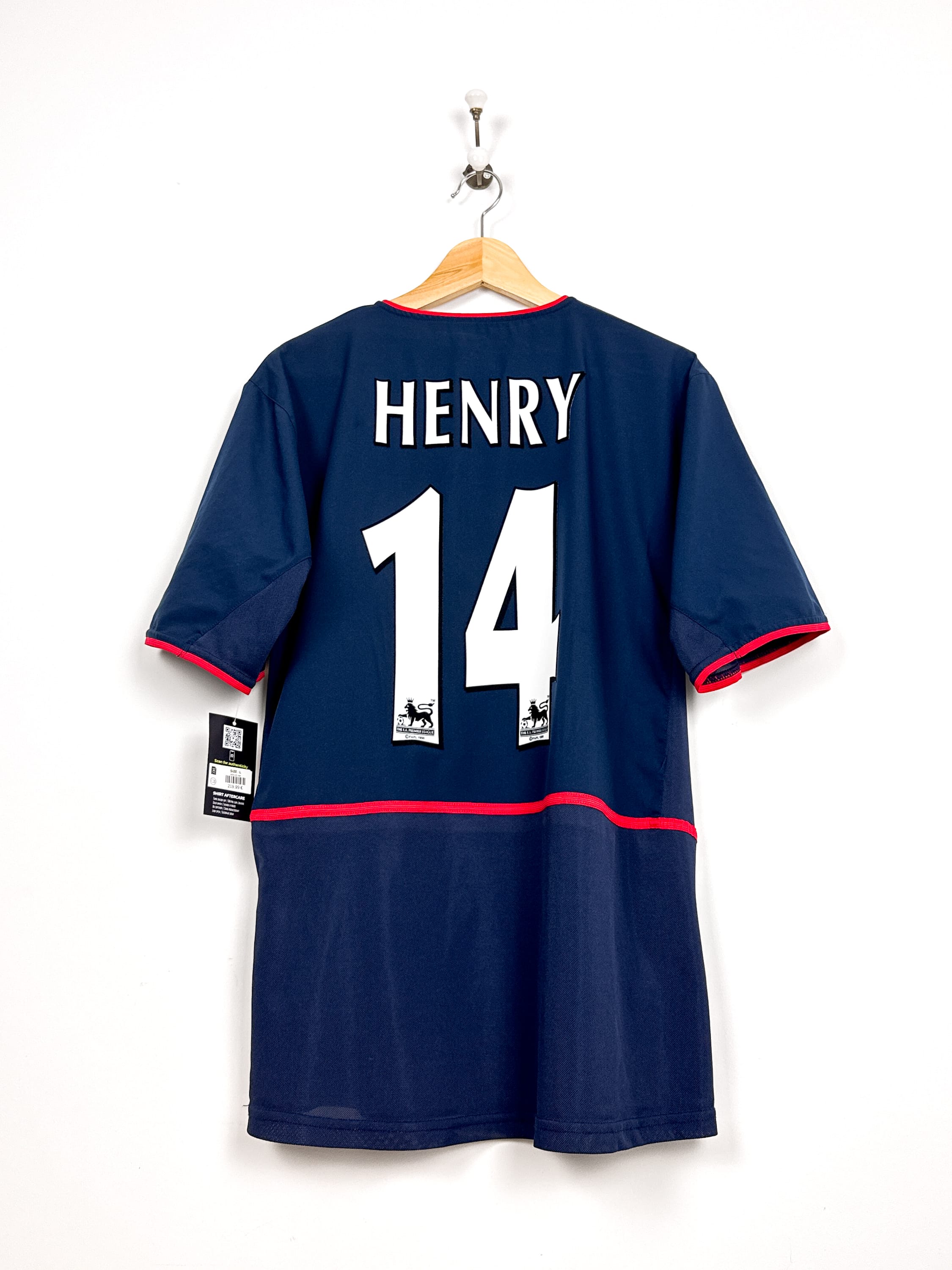 Maillot Arsenal 2002/03 Away (L) HENRY #14