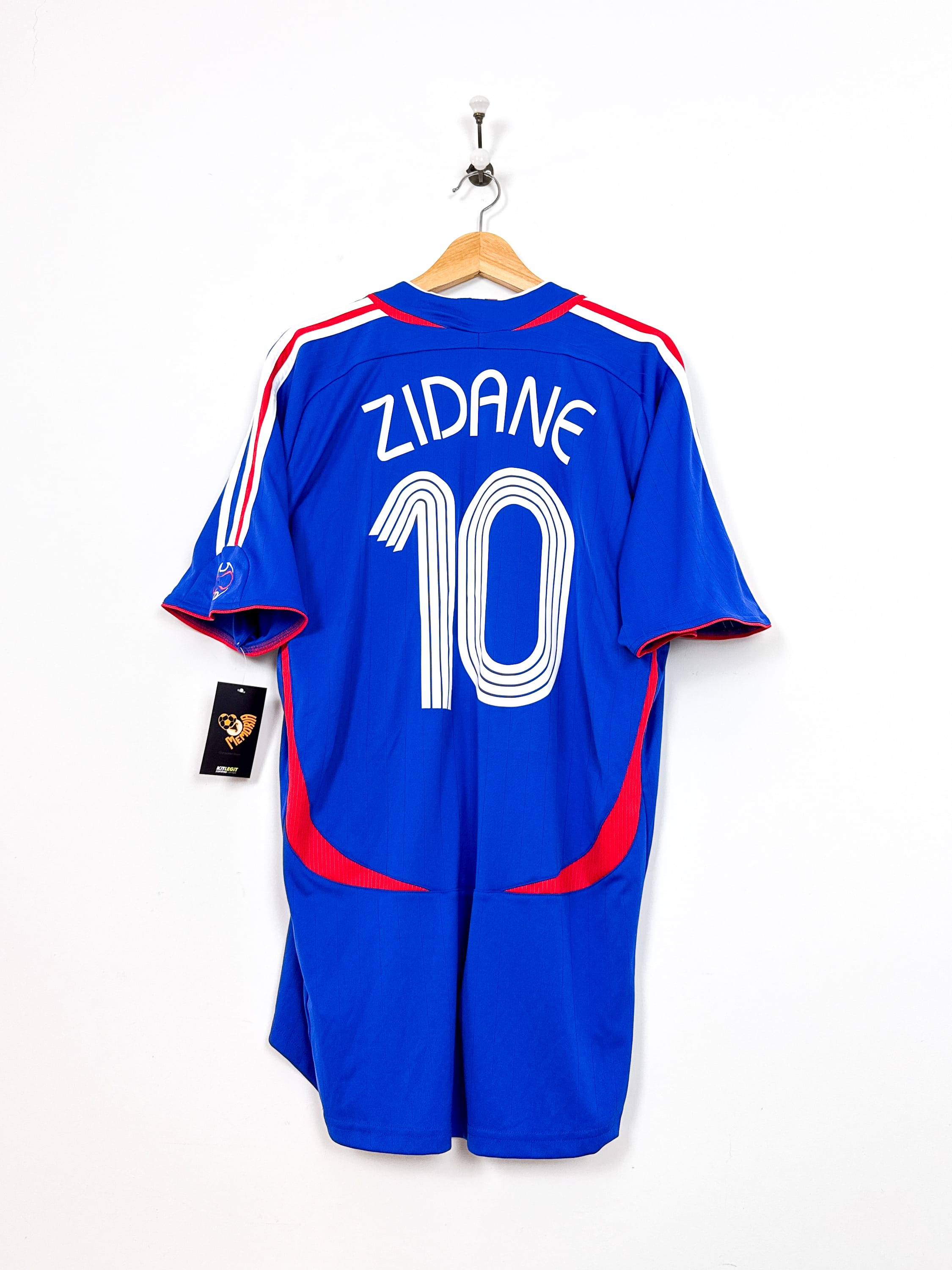 Maillot Equipe de France 2006 Home (XL) ZIDANE #10