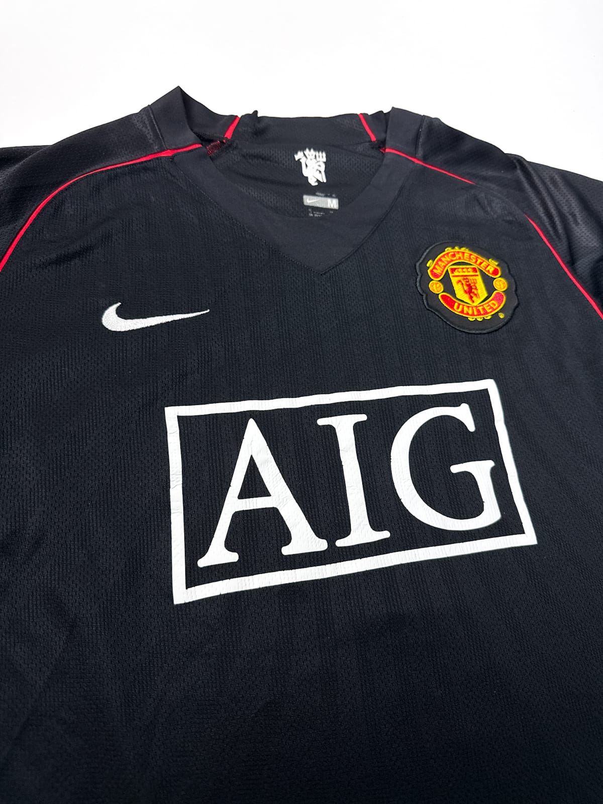 Maillot Manchester United 2007/08 Away (M) RONALDO #7 L/S
