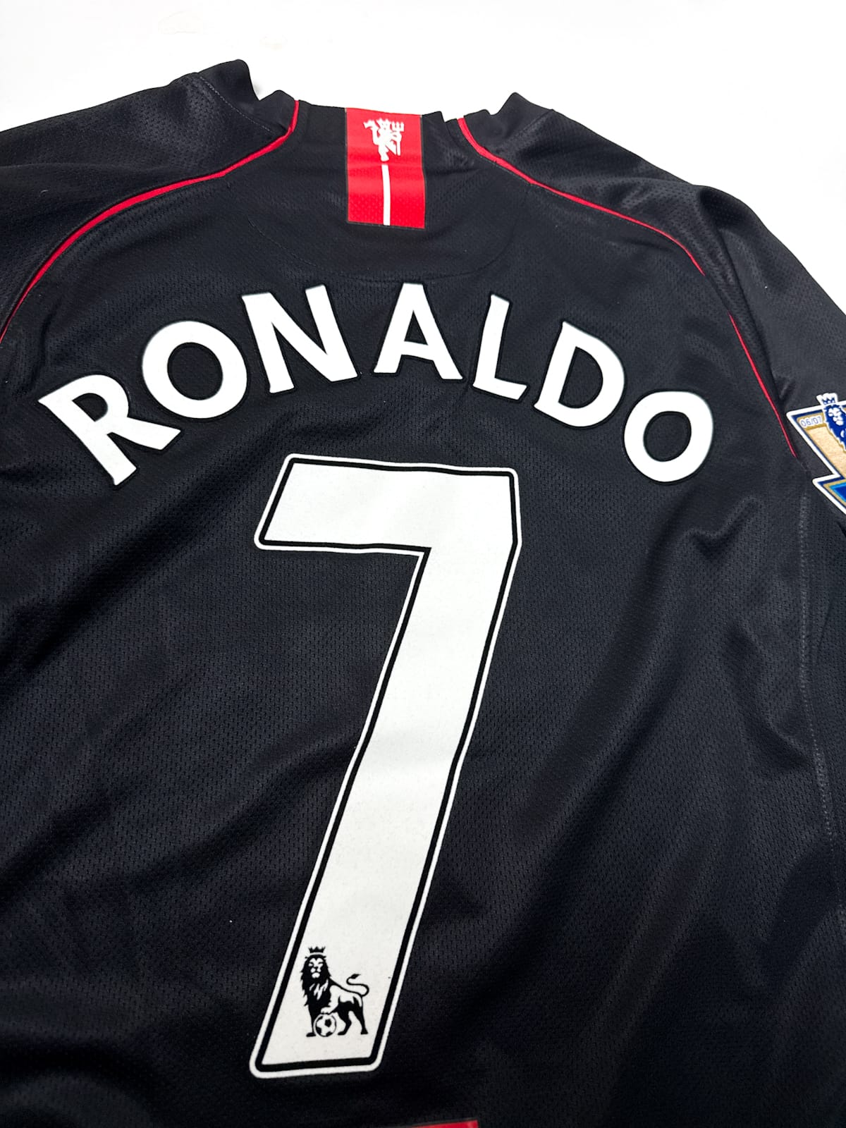 Maillot Manchester United 2007/08 Away (M) RONALDO #7 L/S