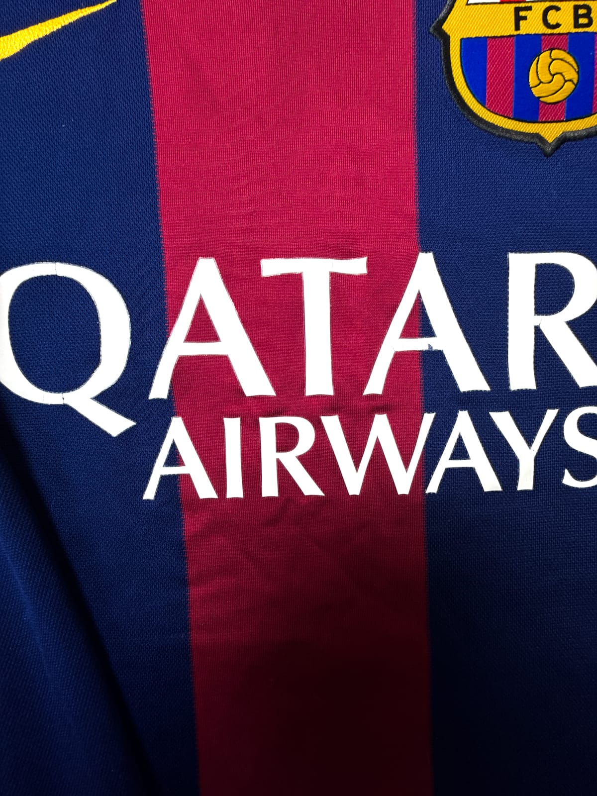 Maillot FC Barcelona 2014/15 Home (L) MESSI #10 L/S