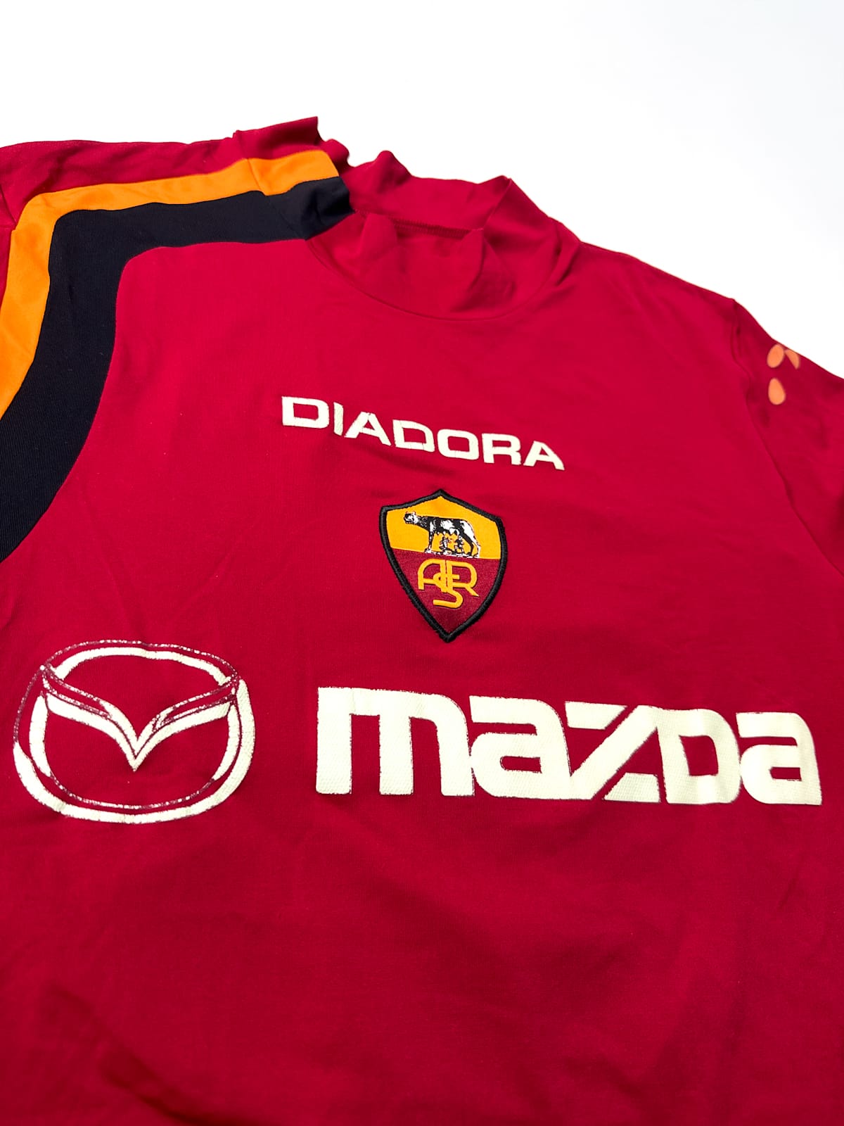 Maillot AS Roma 2004/05 Home (M) TOTTI #10 L/S