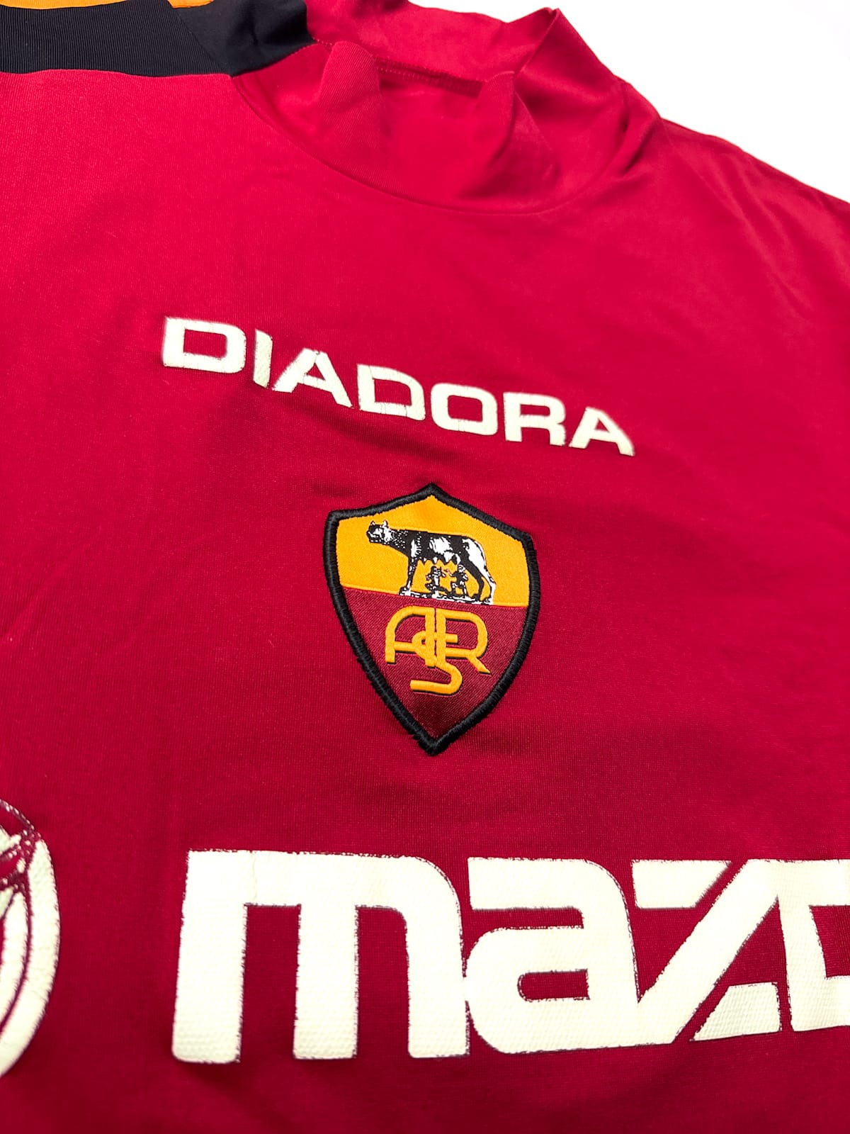 Maillot AS Roma 2004/05 Home (M) TOTTI #10 L/S