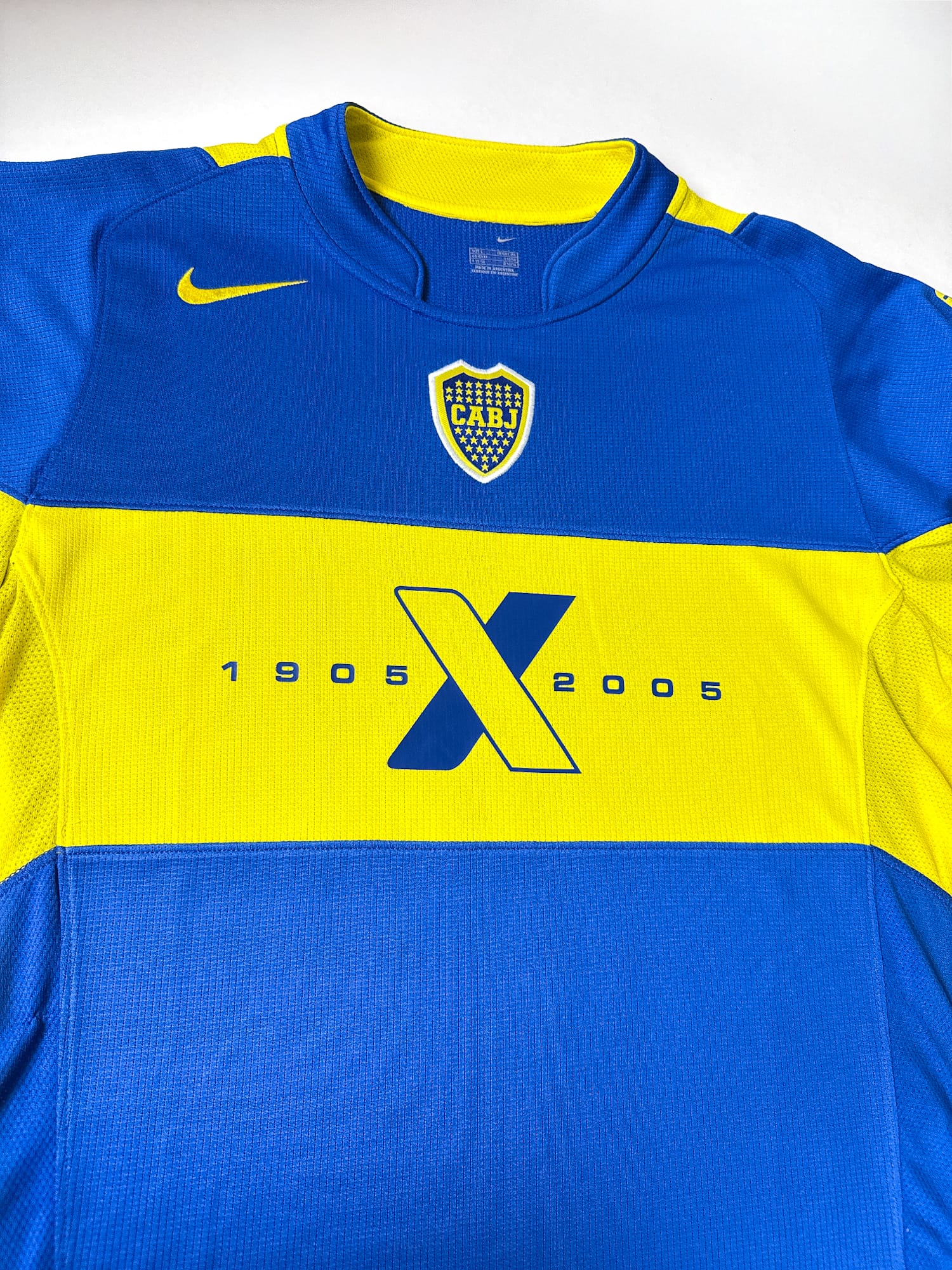 Maillot Boca Juniors 2005 Centenario Home (L) CARLITOS #10
