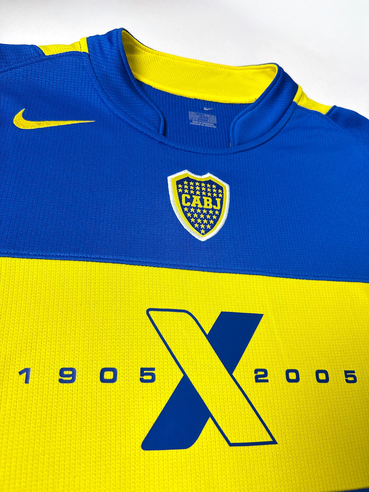 Maillot Boca Juniors 2005 Centenario Home (L) CARLITOS #10