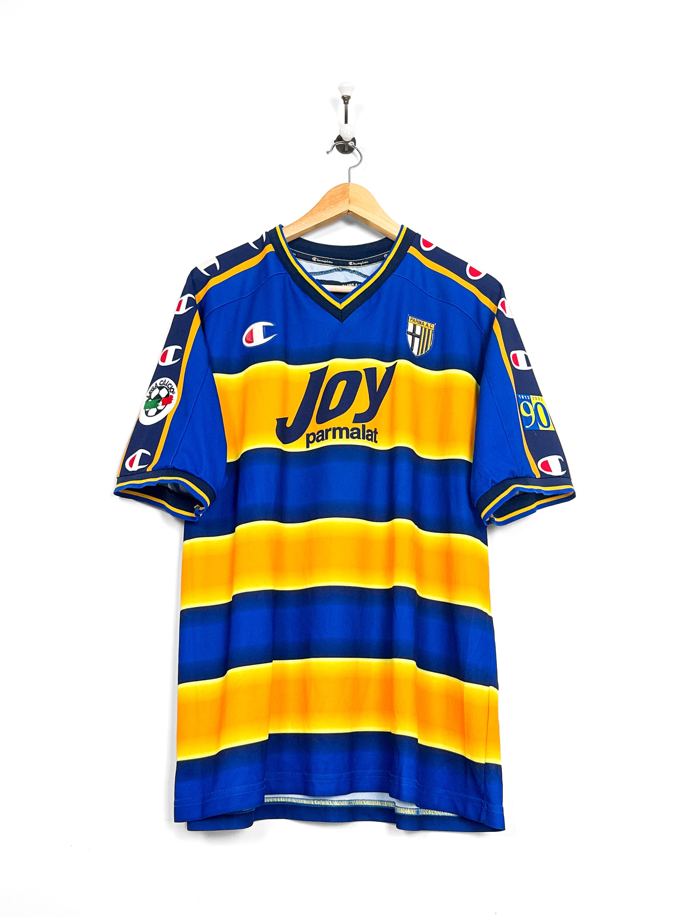 Maillot Parma 2002/03 Home (L) ADRIANO #9