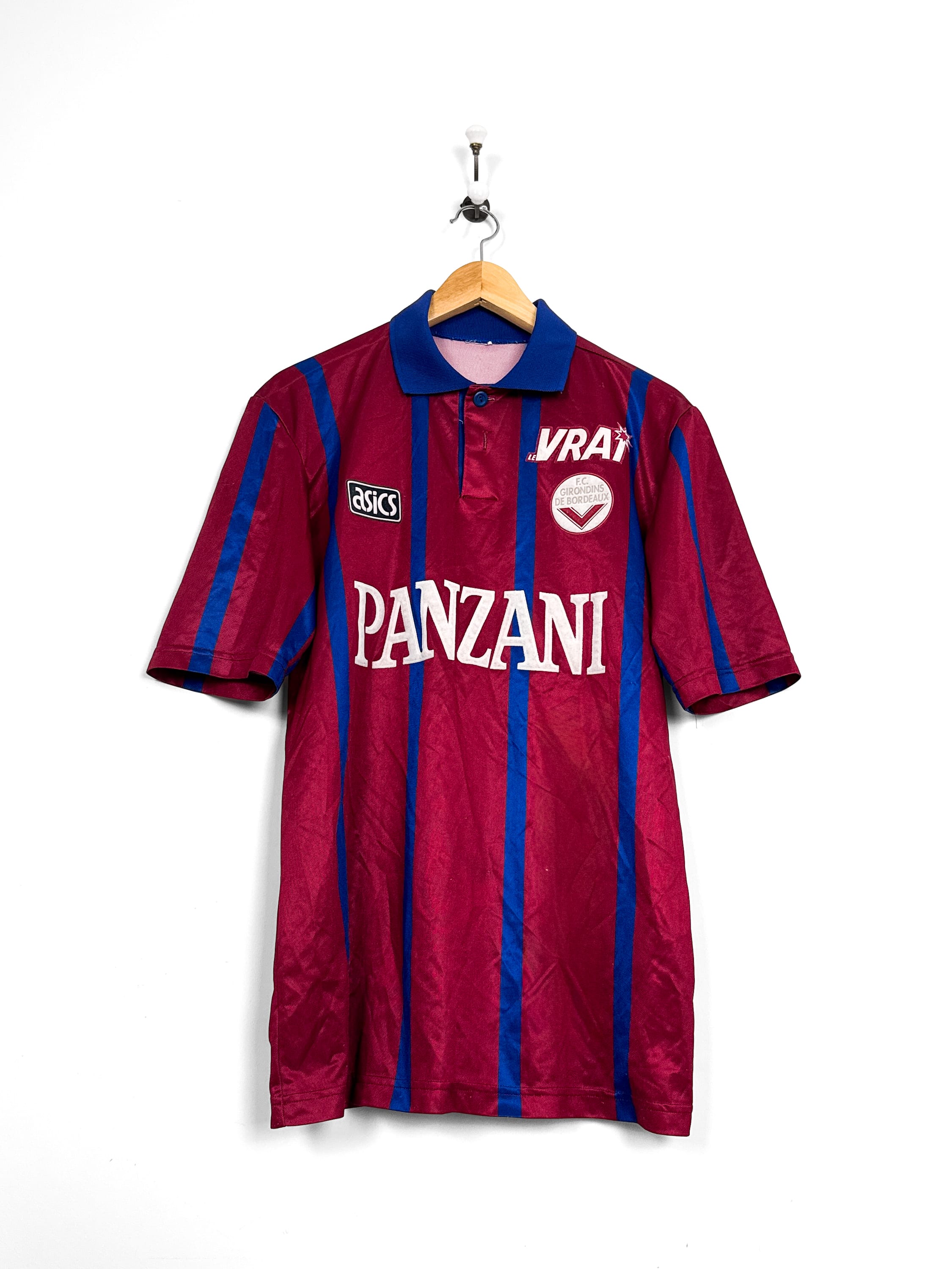 Maillot Girondins Bordeaux 1994/95 Home (M) ZIDANE #7