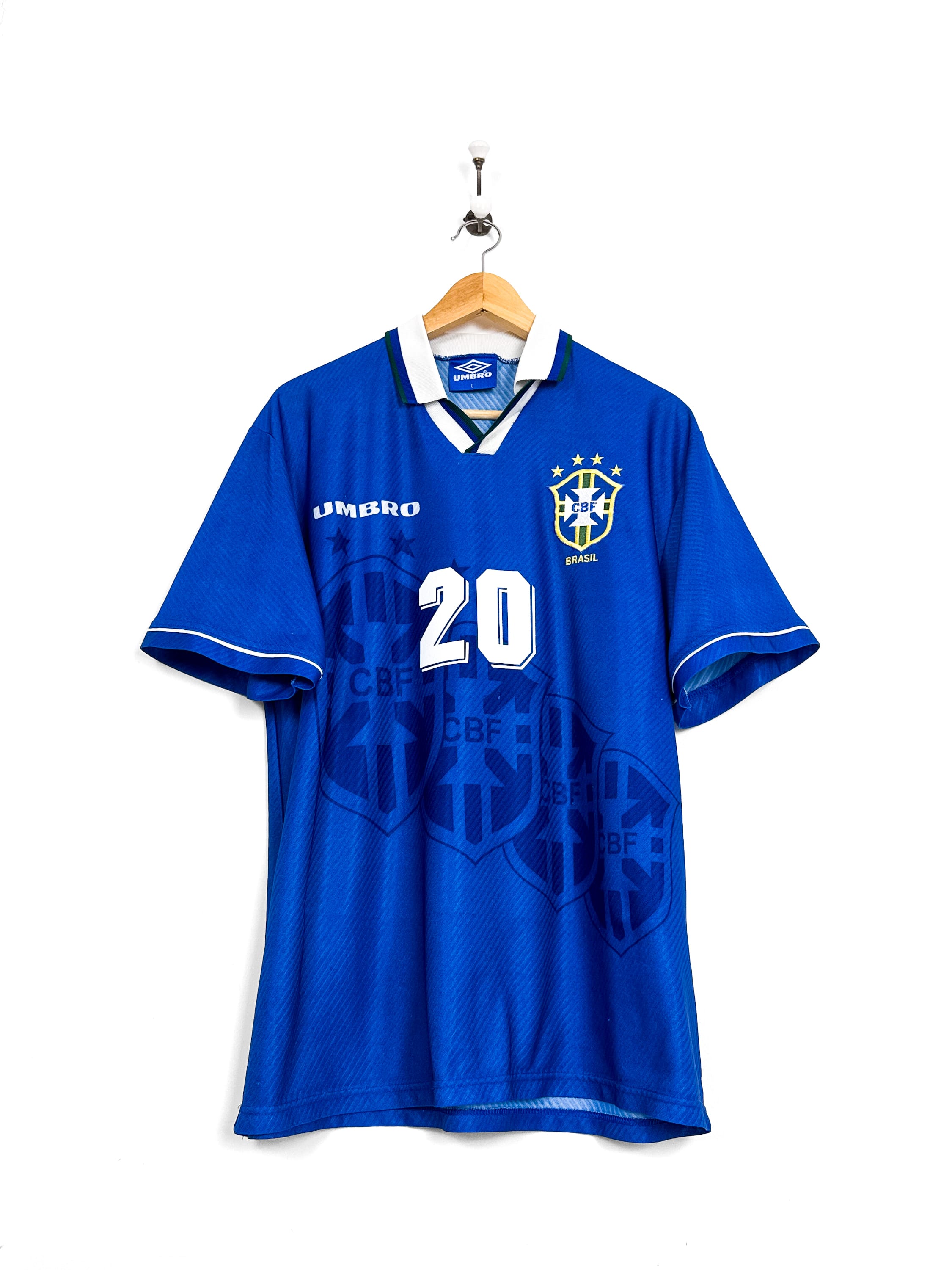 Maillot Brésil 1994 Away (L) RONALDO #20
