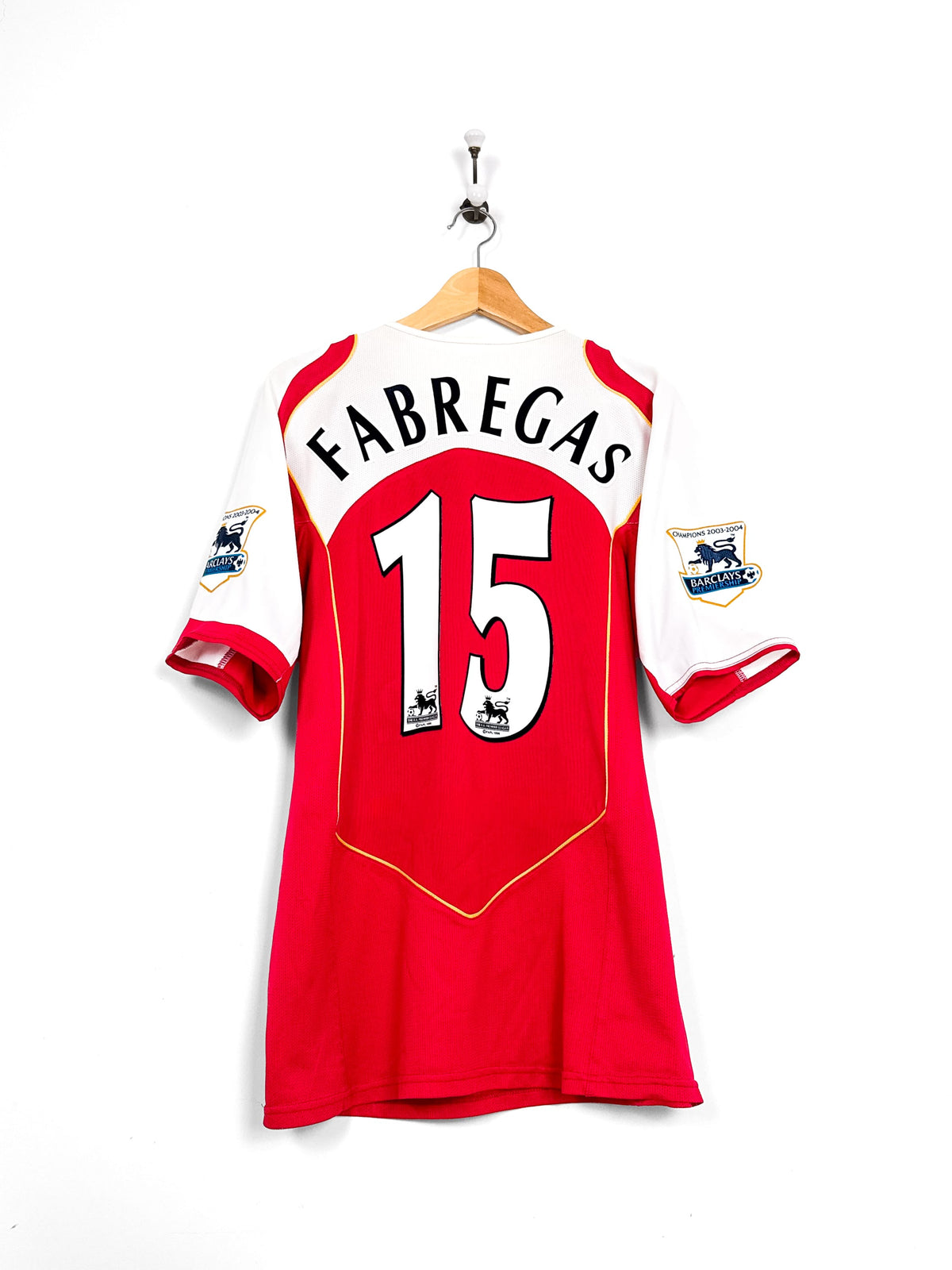 Maillot Arsenal 2004/05 Home (L) FABREGAS #15