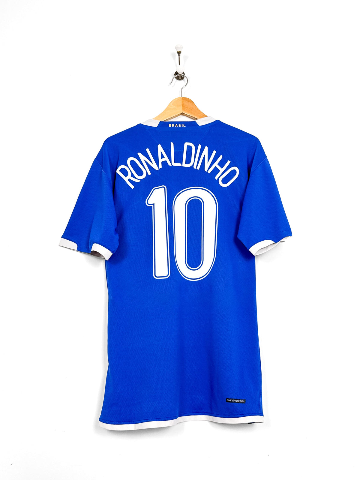 Maillot Brésil 2006 Away (L) RONALDINHO #10