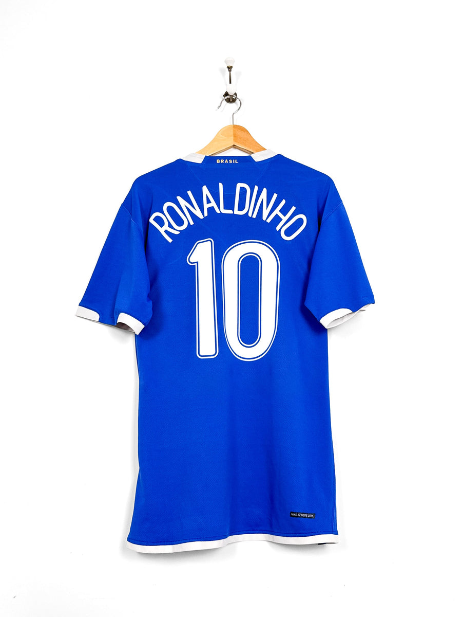 Maillot Brésil 2006 Away (L) RONALDINHO #10